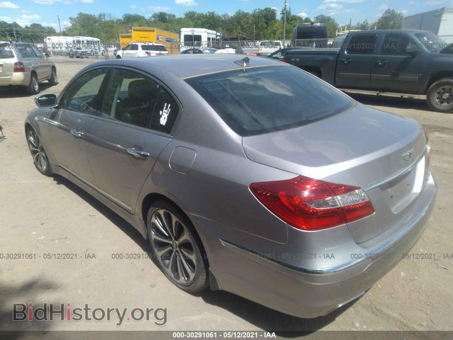 2012 HYUNDAI GENESIS - VIN: KMHGC4DH5CU202466 - Фото 3