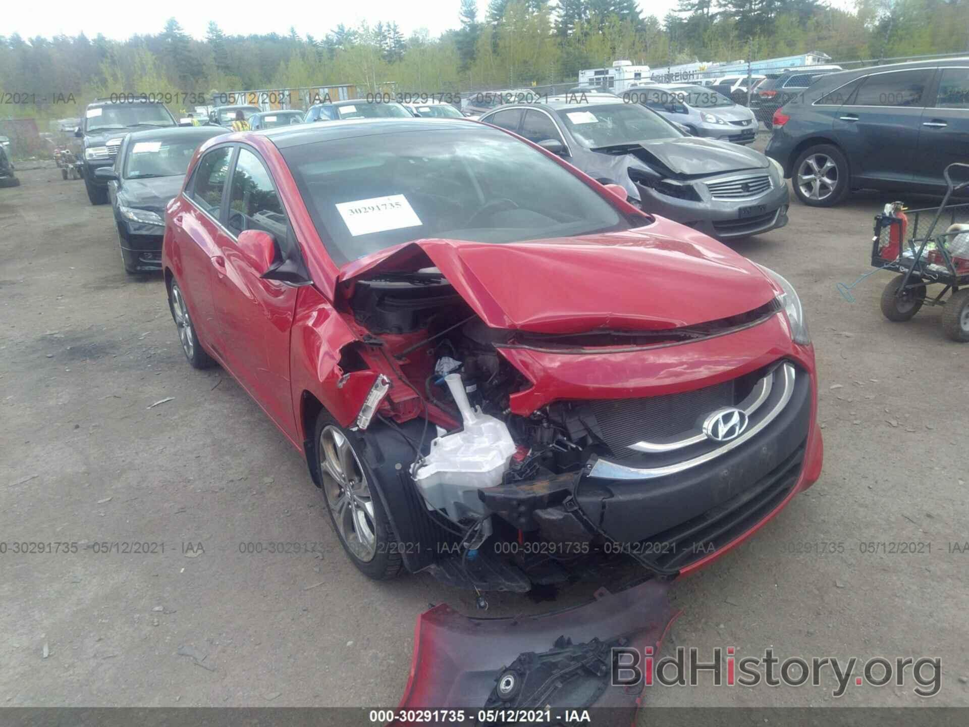 Photo KMHD35LEXDU104387 - HYUNDAI ELANTRA GT 2013