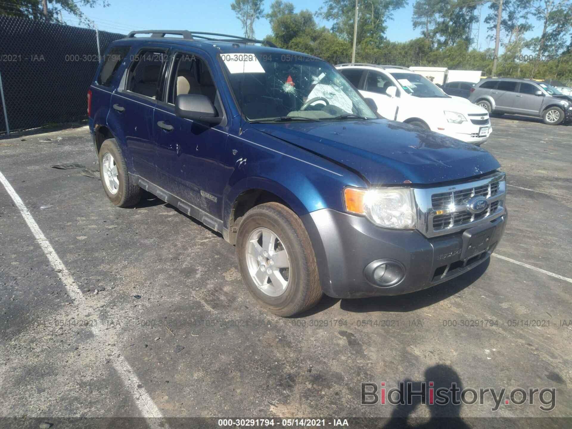 Photo 1FMCU03118KB84902 - FORD ESCAPE 2008