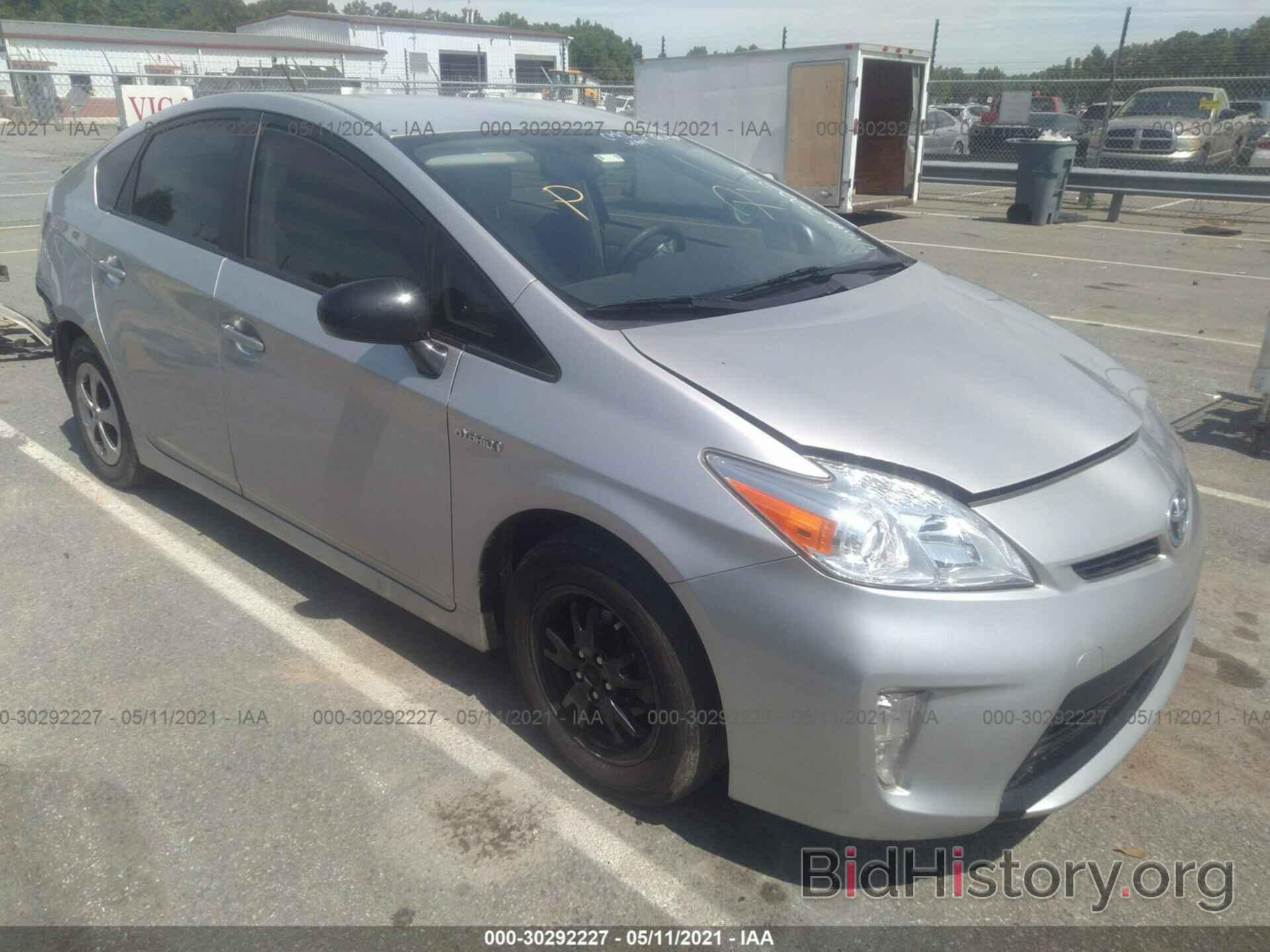 Photo JTDKN3DU5D5700274 - TOYOTA PRIUS 2013