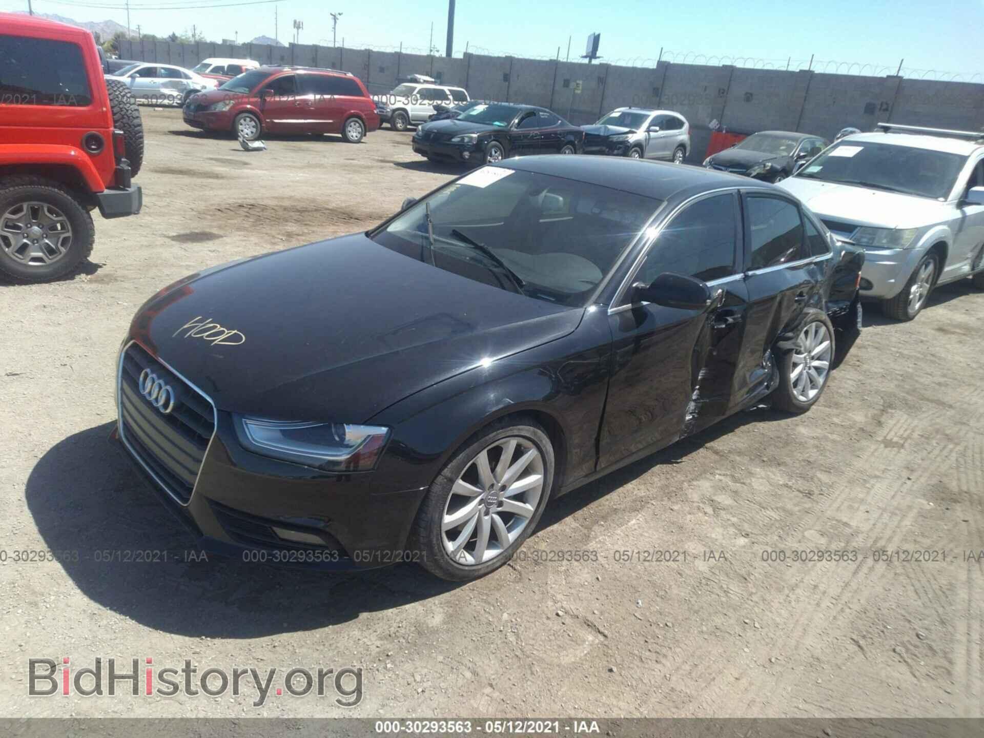 2013 AUDI A4 - VIN: WAUEFAFL2DN035110 - Photo 2
