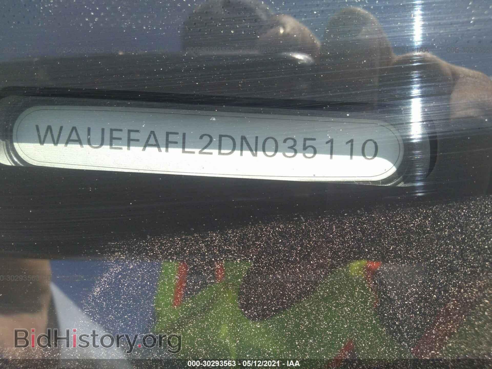 2013 AUDI A4 - VIN: WAUEFAFL2DN035110 - Photo 9