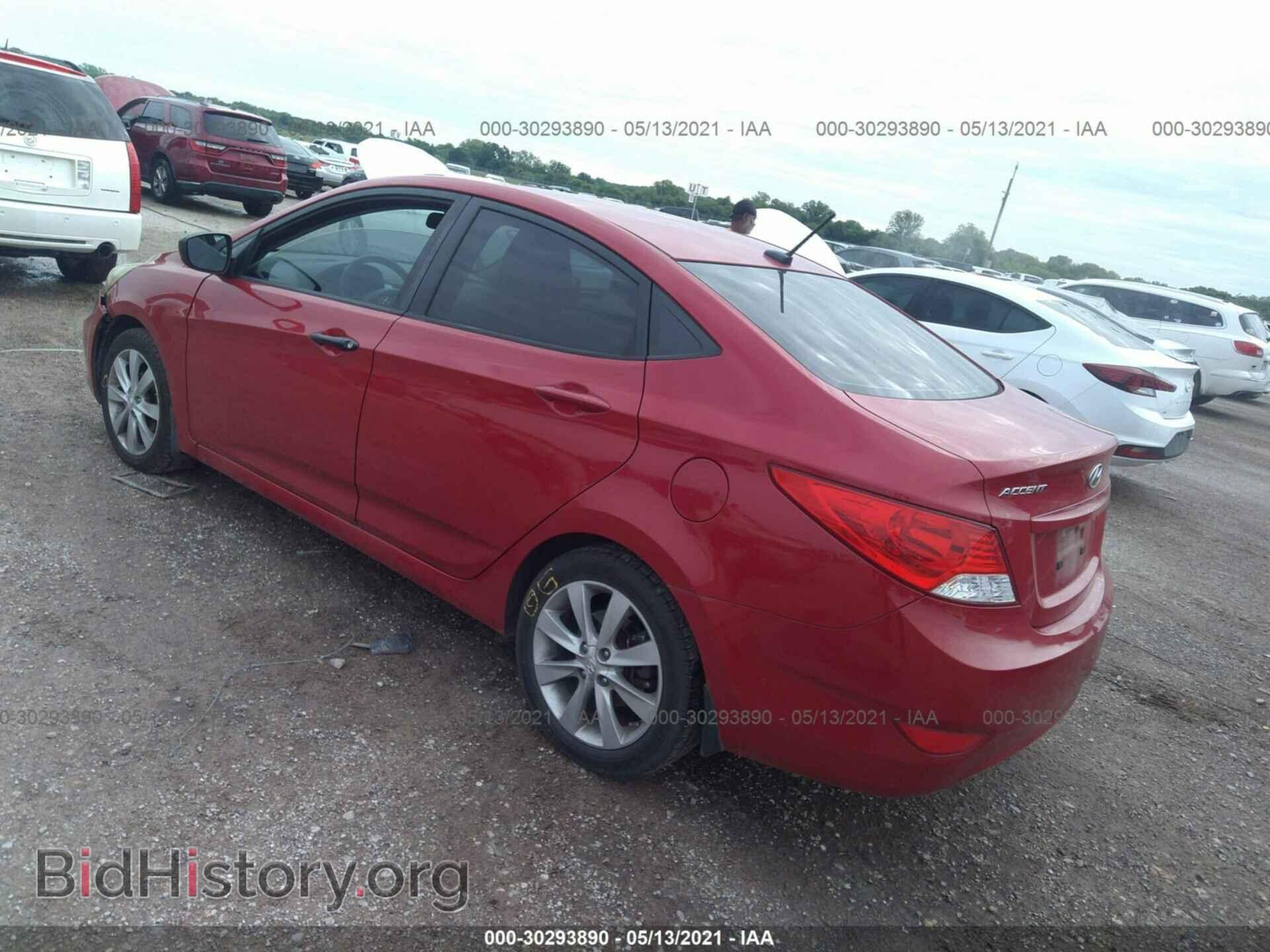 2012 HYUNDAI ACCENT - VIN: KMHCU4AE1CU264601 - Фото 3