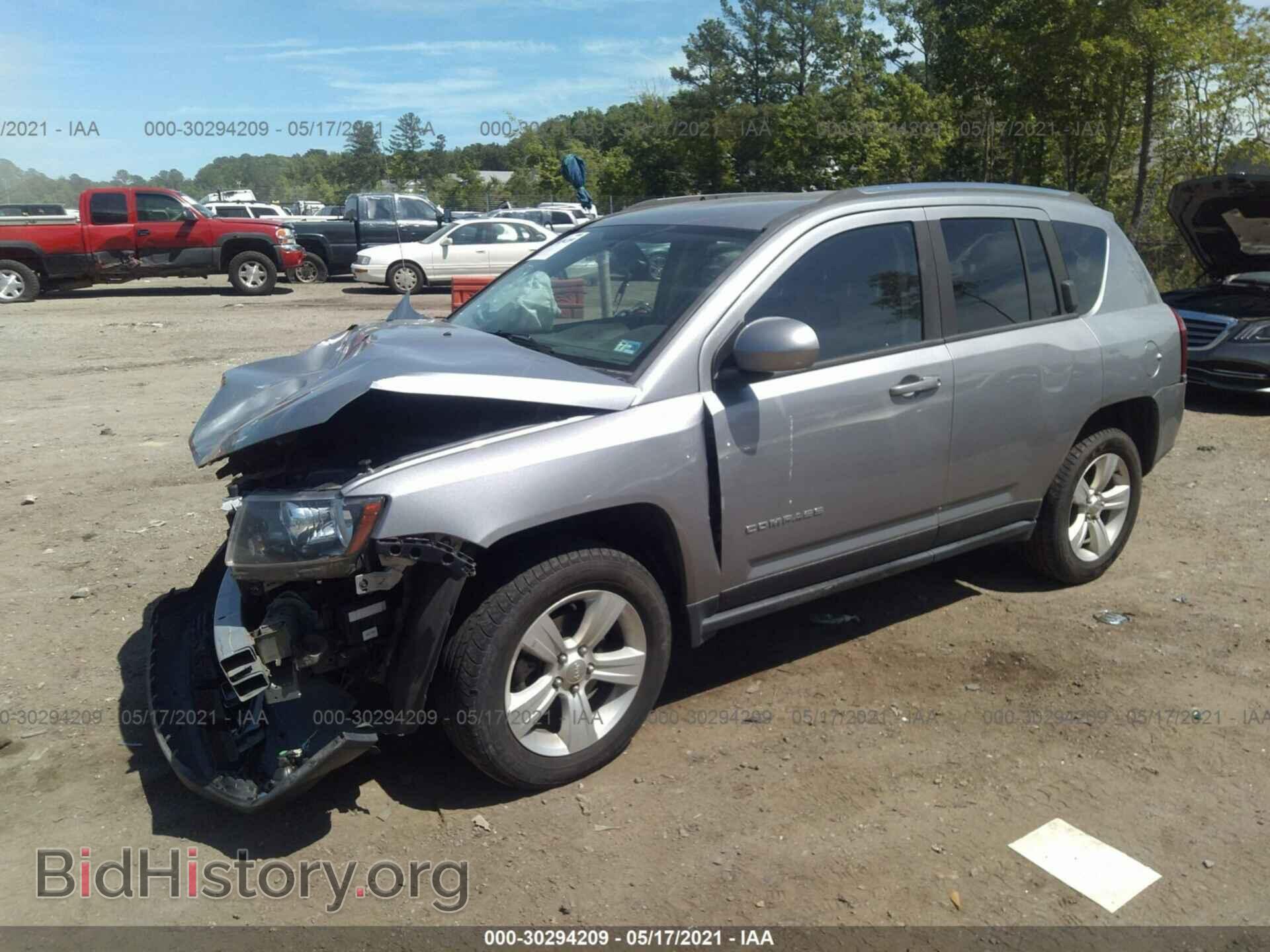 2014 JEEP COMPASS - VIN: 1C4NJDEBXED863781 - Фото 2