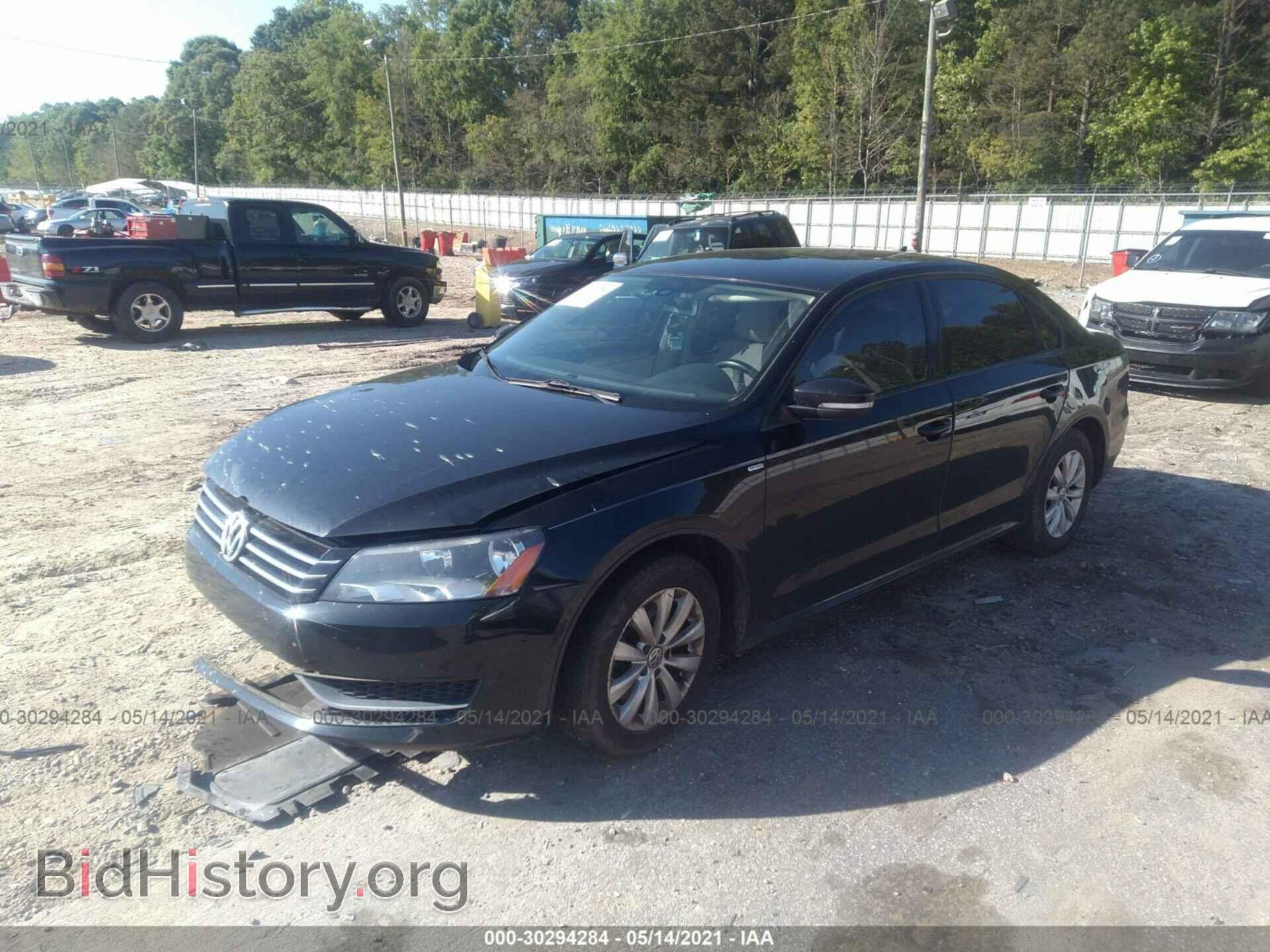 2014 VOLKSWAGEN PASSAT - VIN: 1VWAT7A38EC103487 - Фото 2