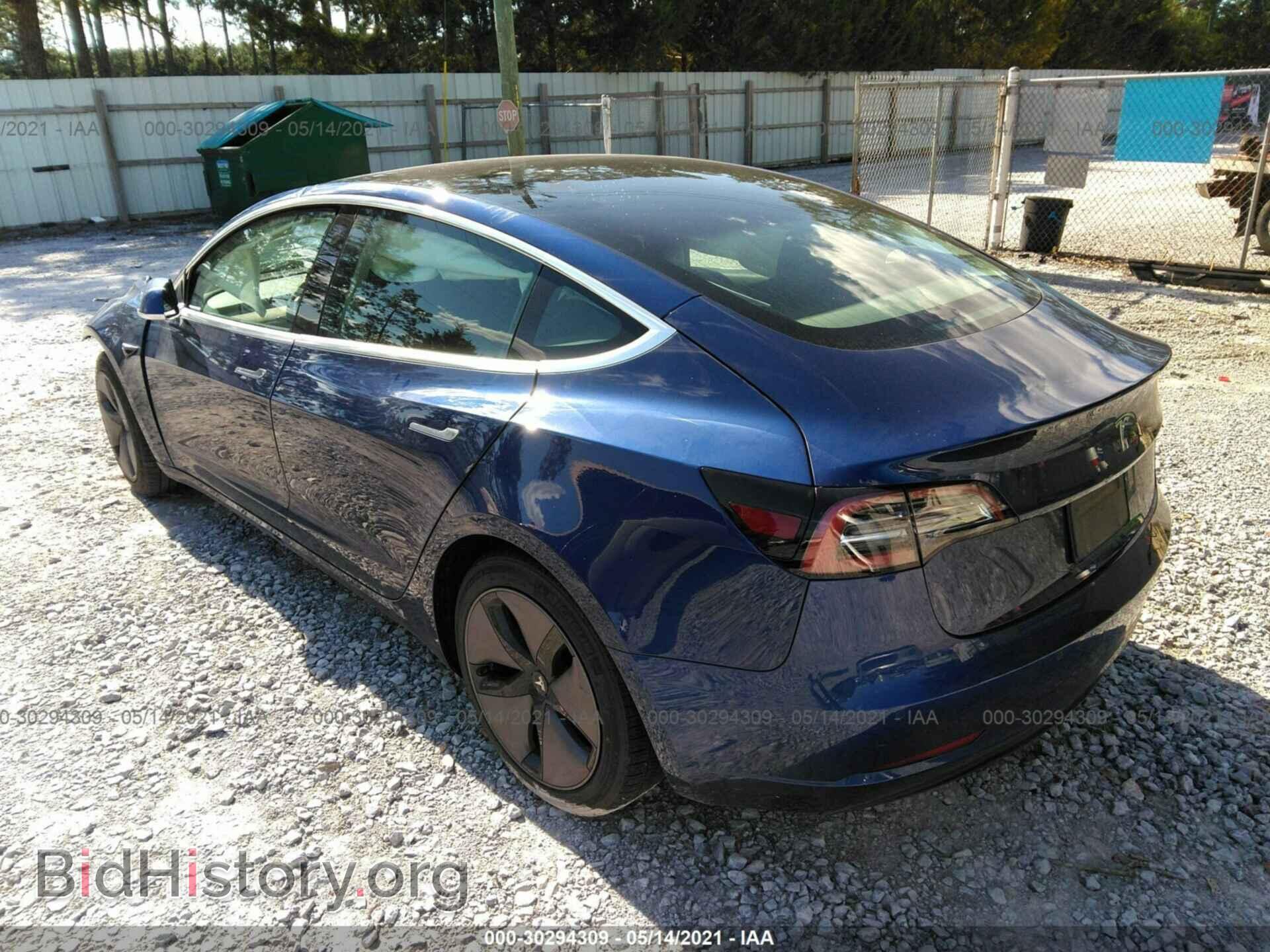 2019 TESLA MODEL 3 - VIN: 5YJ3E1EA2KF313867 - Фото 3