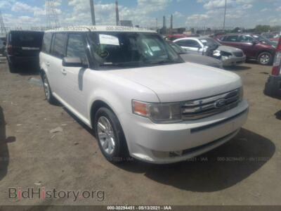 2011 Ford FLEX SE, white — VIN 2FMGK5BC8BBD13419, IAAI
