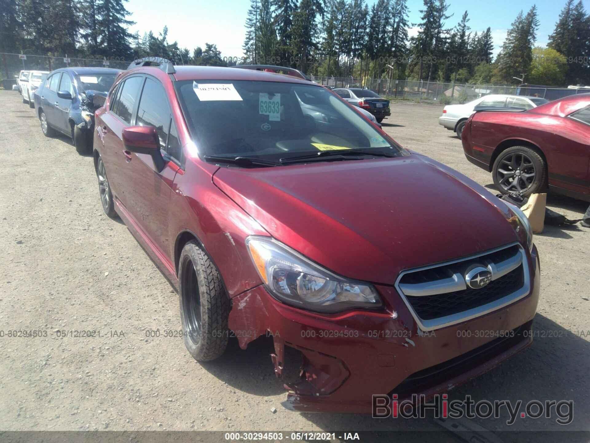 Photo JF1GPAR6XCH207448 - SUBARU IMPREZA WAGON 2012