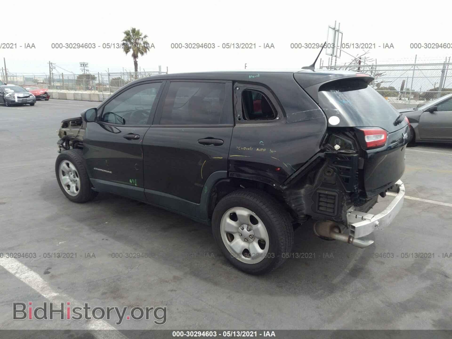 2015 JEEP CHEROKEE - VIN: 1C4PJLAB2FW506321 - Фото 3