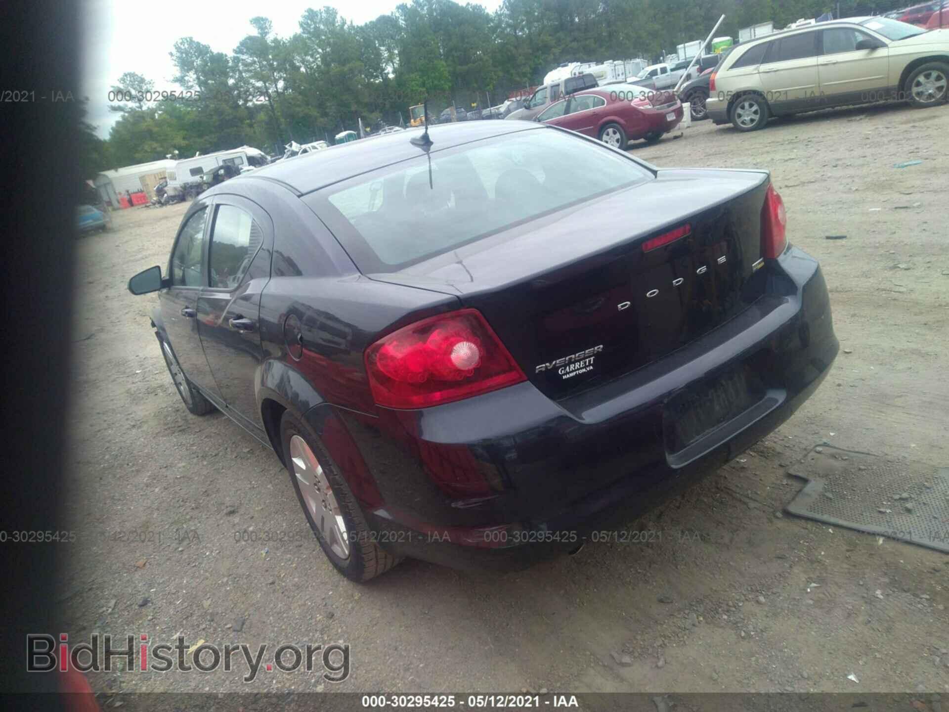 2012 DODGE AVENGER - VIN: 1C3CDZAG4CN251844 - Фото 3