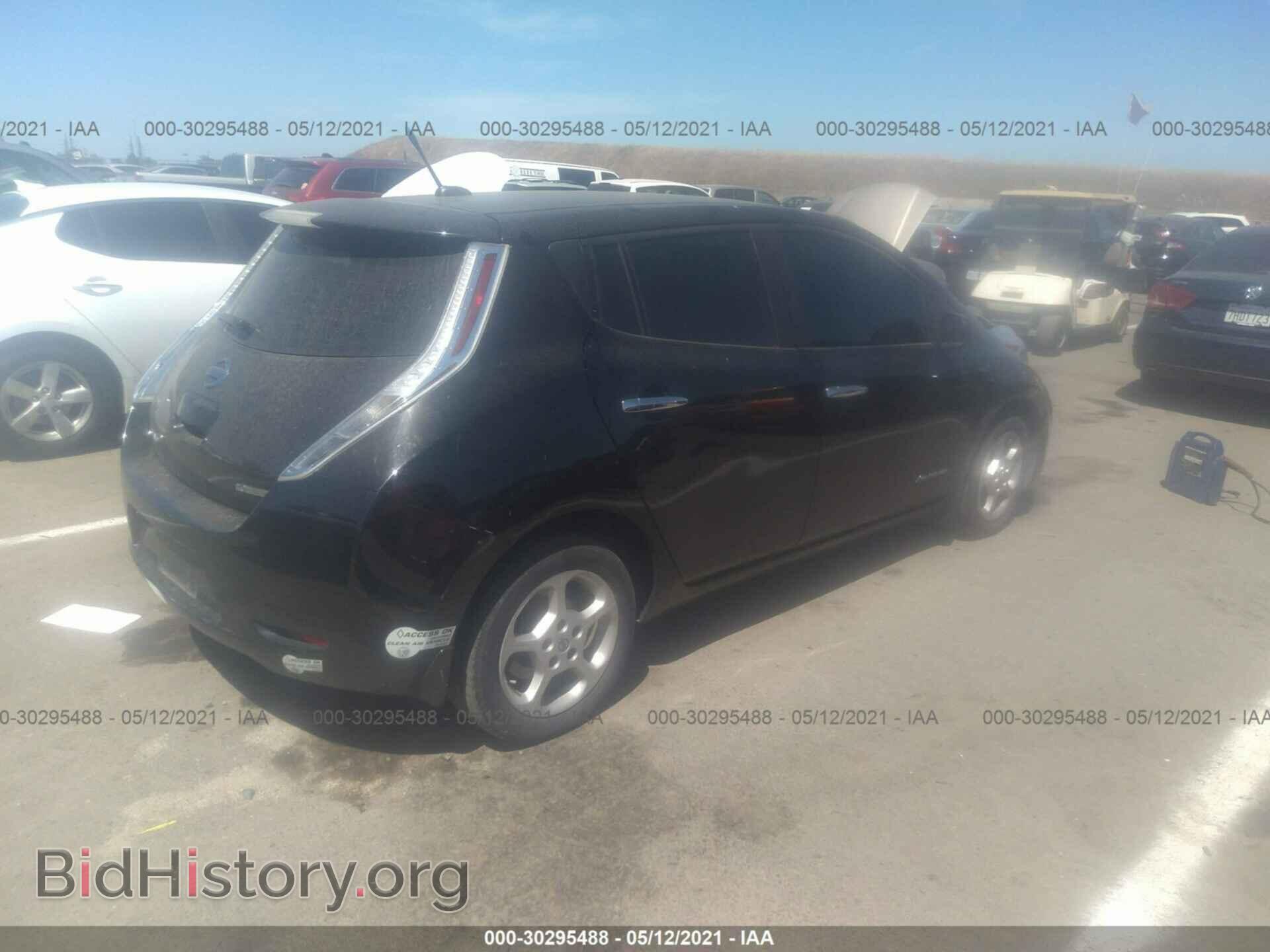 2013 NISSAN LEAF - VIN: 1N4AZ0CP2DC409453 - Фото 4