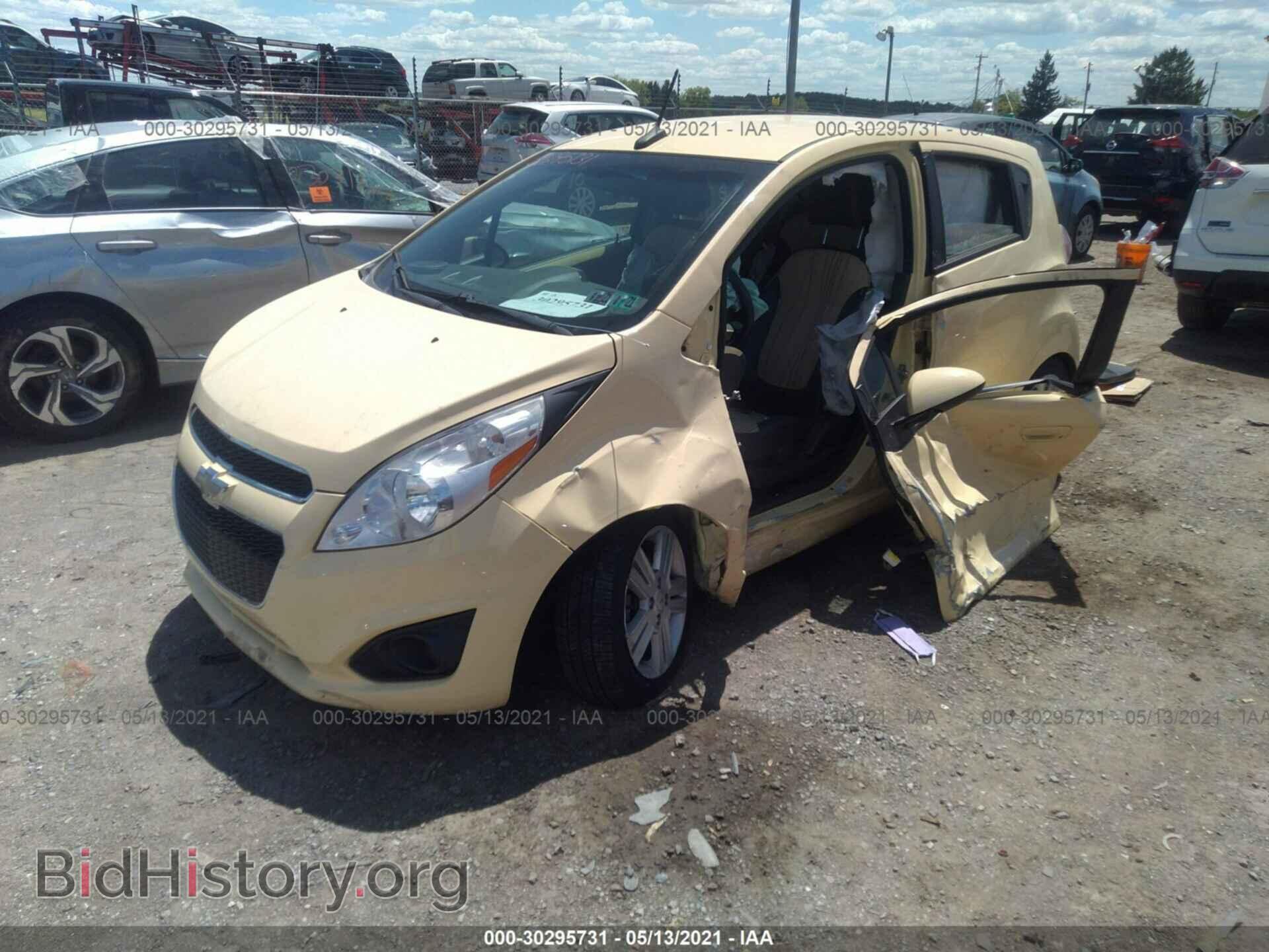 2013 CHEVROLET SPARK - VIN: KL8CD6S95DC566393 - Фото 2