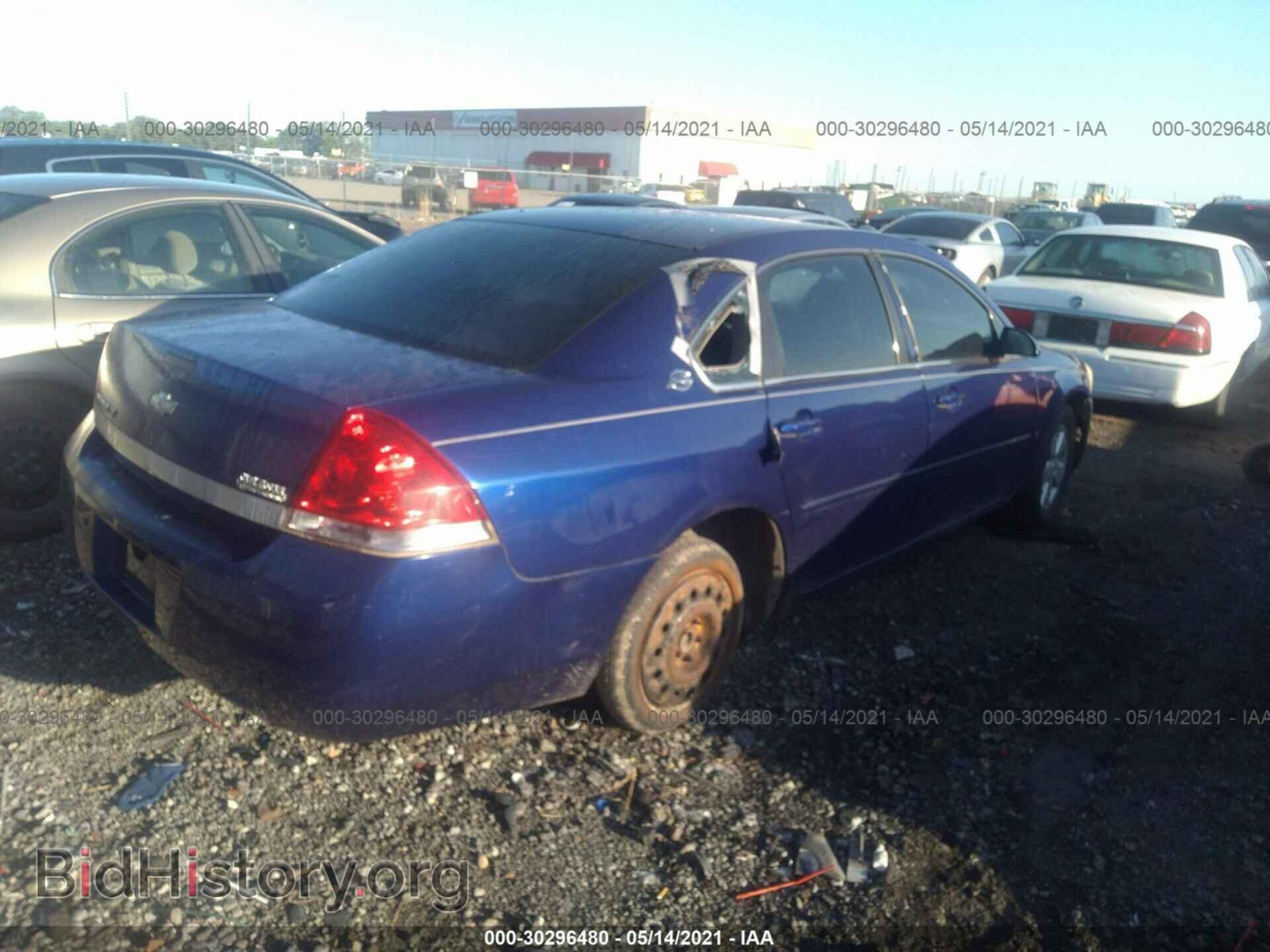 2006 CHEVROLET IMPALA - VIN: 2G1WT55K769180870 - Фото 4