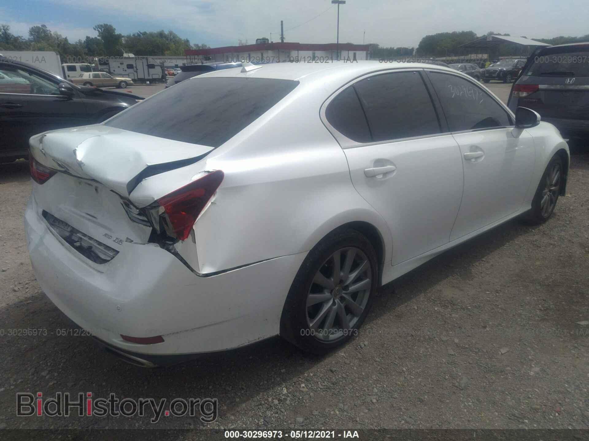 2013 LEXUS GS 350 - VIN: JTHCE1BL3D5000979 - Фото 4