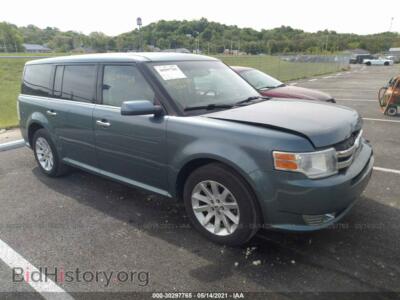2010 Ford FLEX SEL, blue — VIN 2FMGK5CC3ABB29227, IAAI