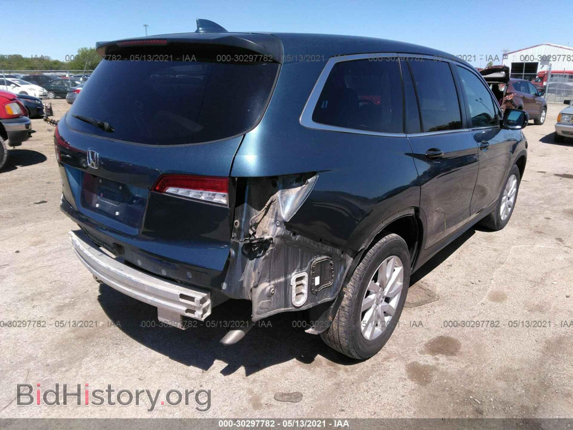 2019 HONDA PILOT - VIN: 5FNYF5H12KB027264 - Фото 4