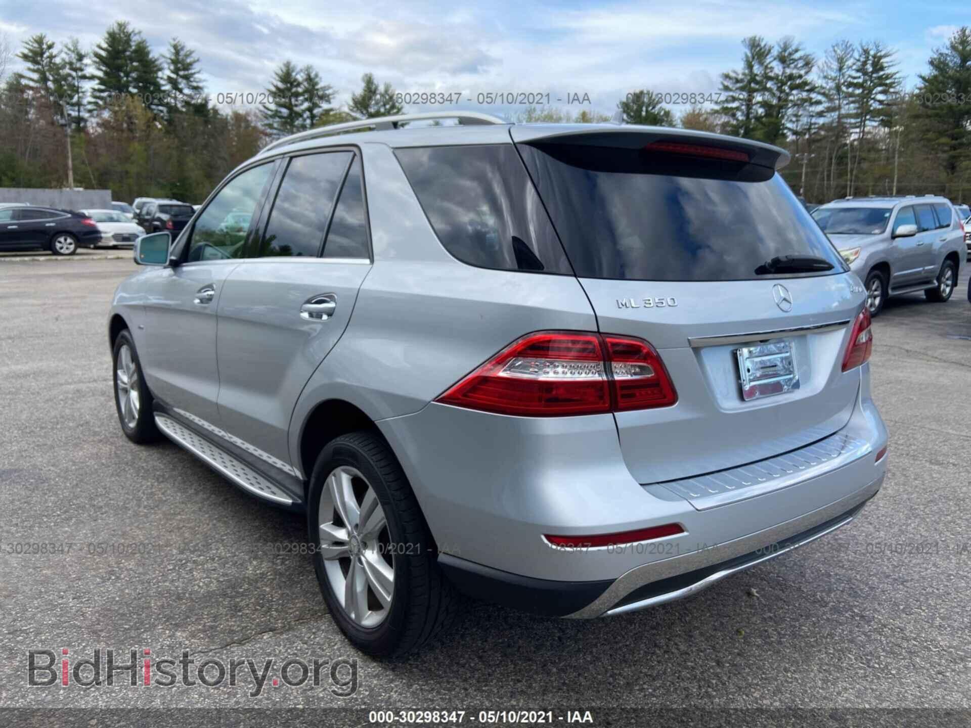 2012 MERCEDES-BENZ M-CLASS - VIN: 4JGDA5HBXCA052277 - Фото 3