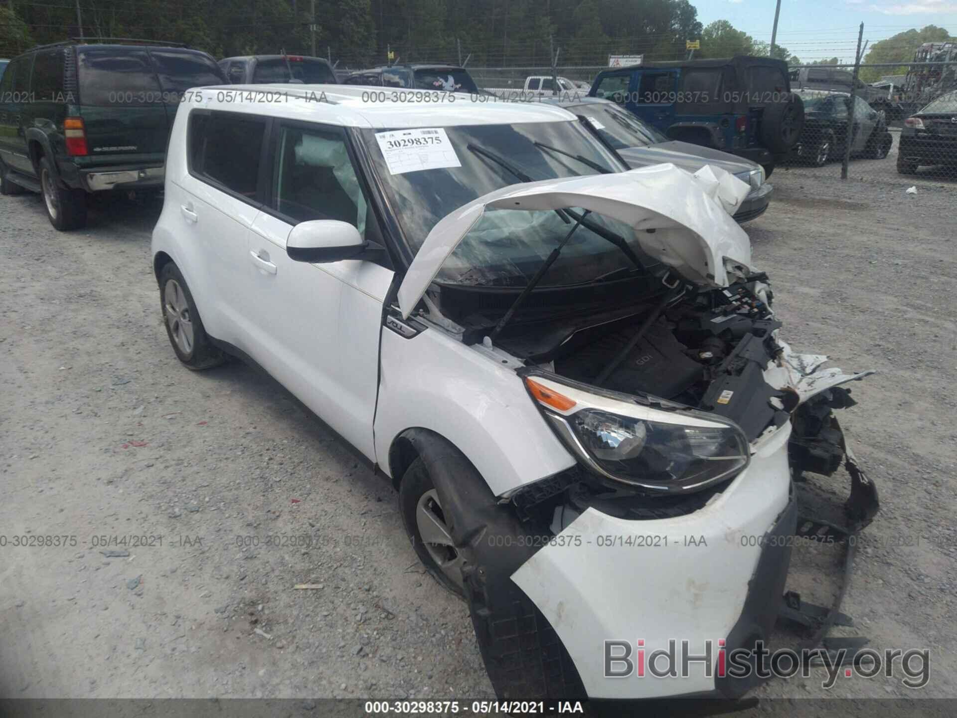 Photo KNDJN2A22G7266011 - KIA SOUL 2016