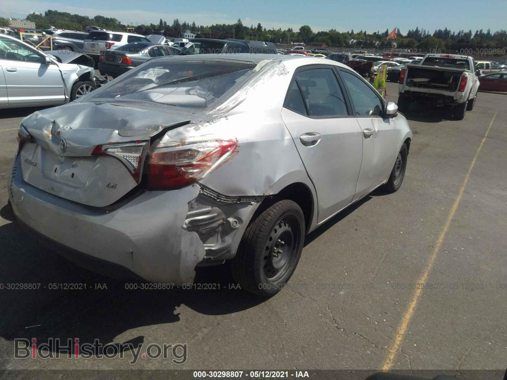 2014 TOYOTA COROLLA - VIN: 2T1BURHE5EC183958 - Фото 4