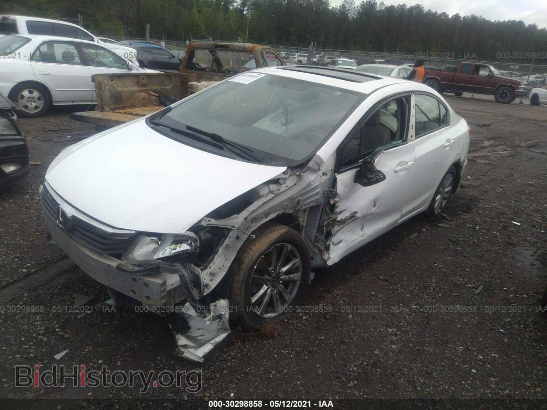 2012 HONDA CIVIC SDN - VIN: 19XFB2F87CE101920 - Фото 2