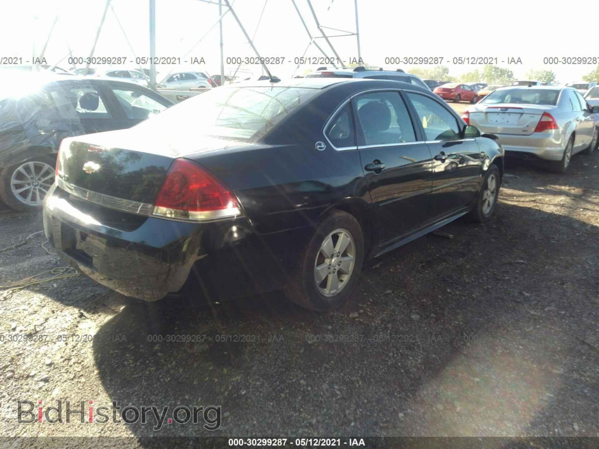 2009 CHEVROLET IMPALA - VIN: 2G1WT57N191102708 - Фото 4