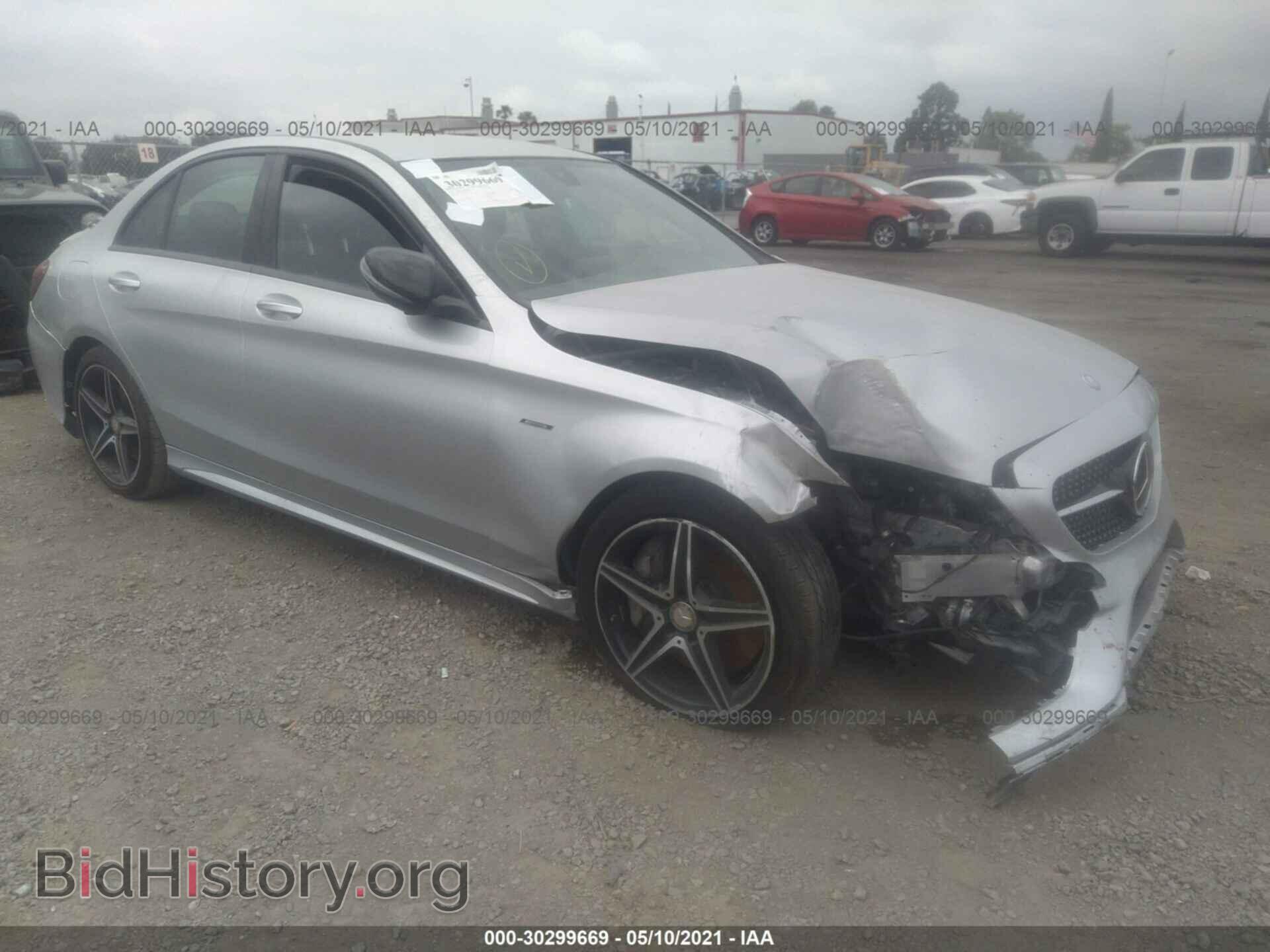 Фотография 55SWF6EB6GU132051 - MERCEDES-BENZ C-CLASS 2016