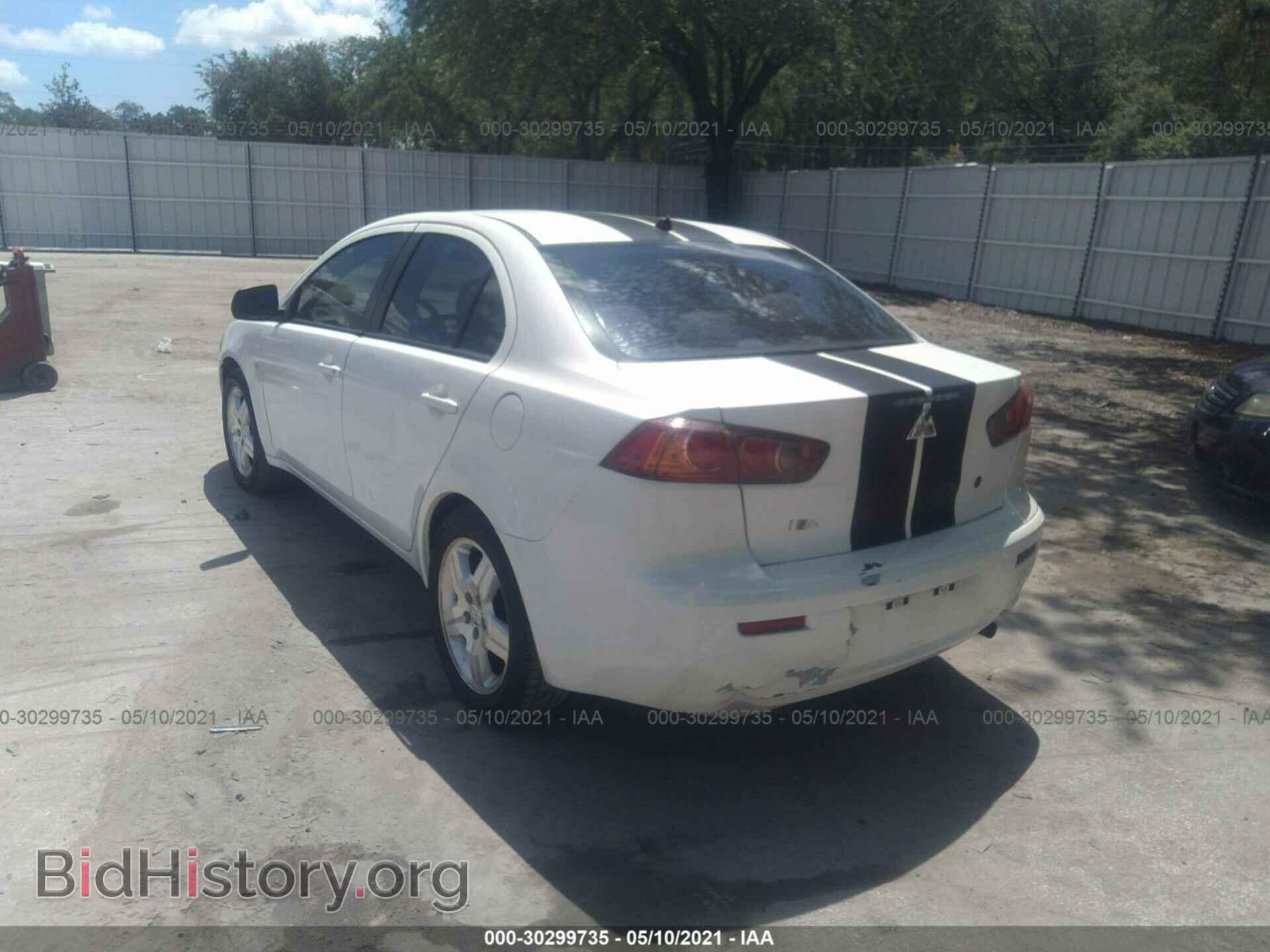 2008 MITSUBISHI LANCER - VIN: JA3AU16U28U013165 - Фото 3