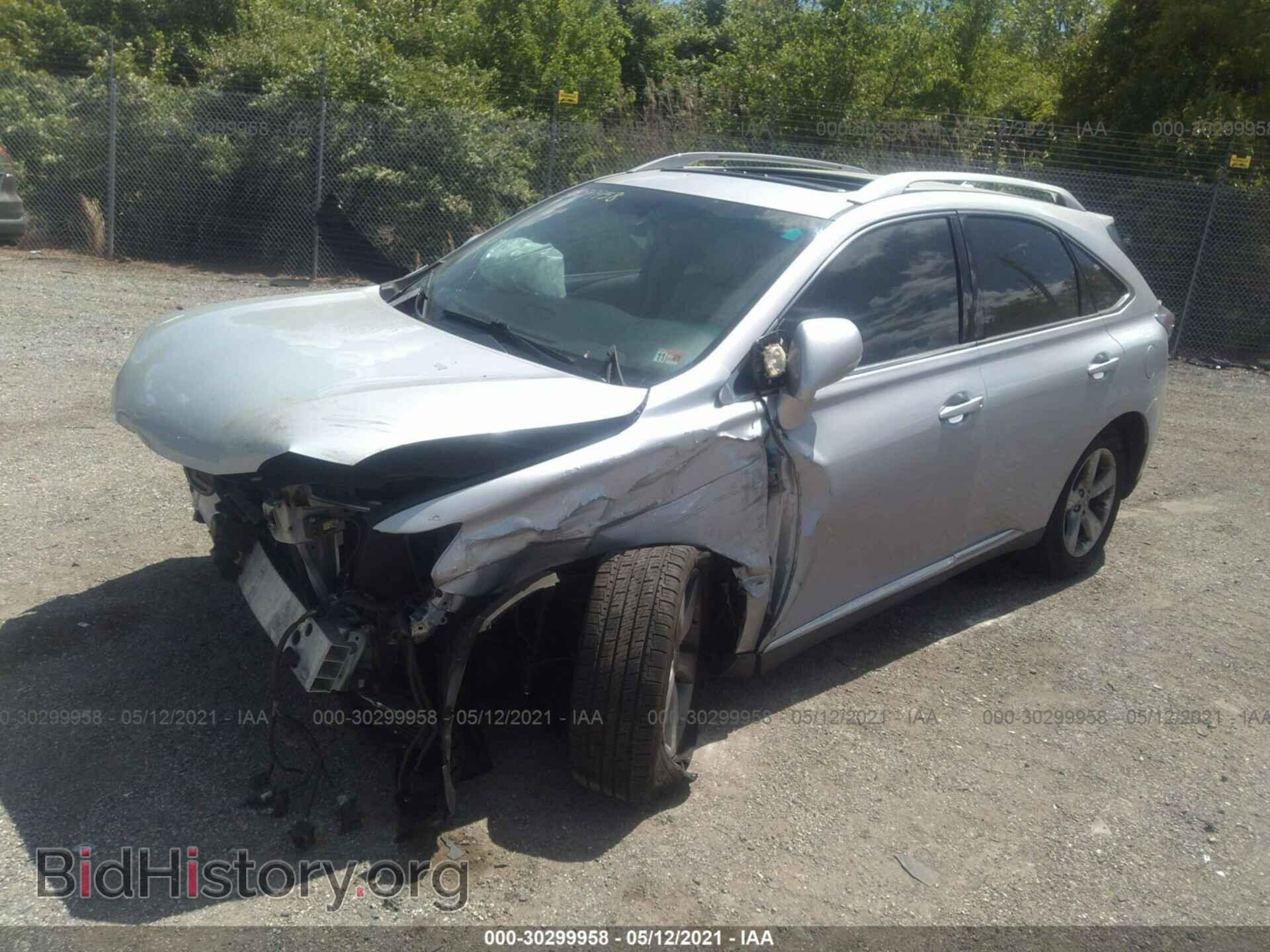 2011 LEXUS RX 350 - VIN: 2T2BK1BA7BC091898 - Фото 2