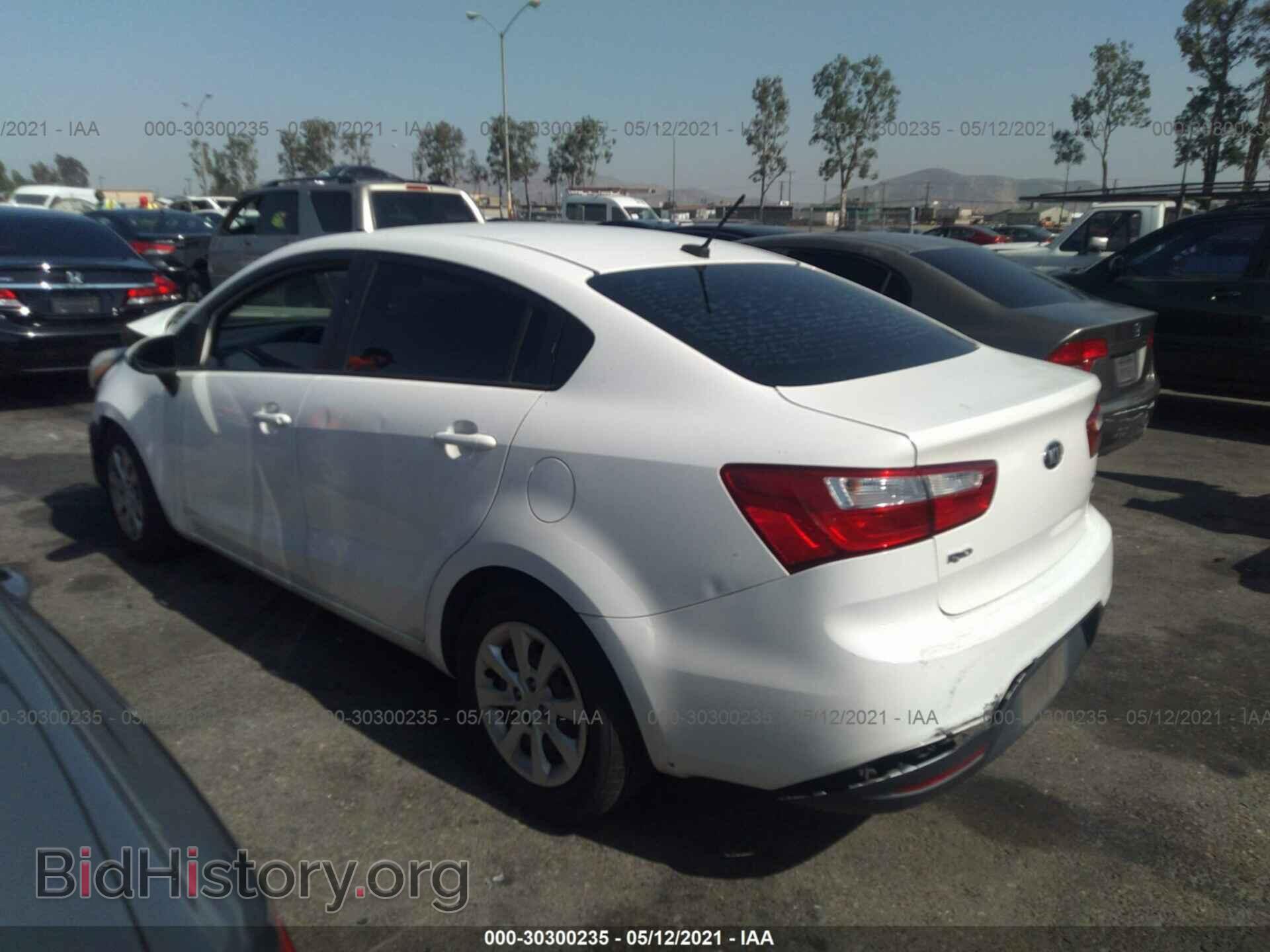 2014 KIA RIO - VIN: KNADM4A32E6333498 - Фото 3
