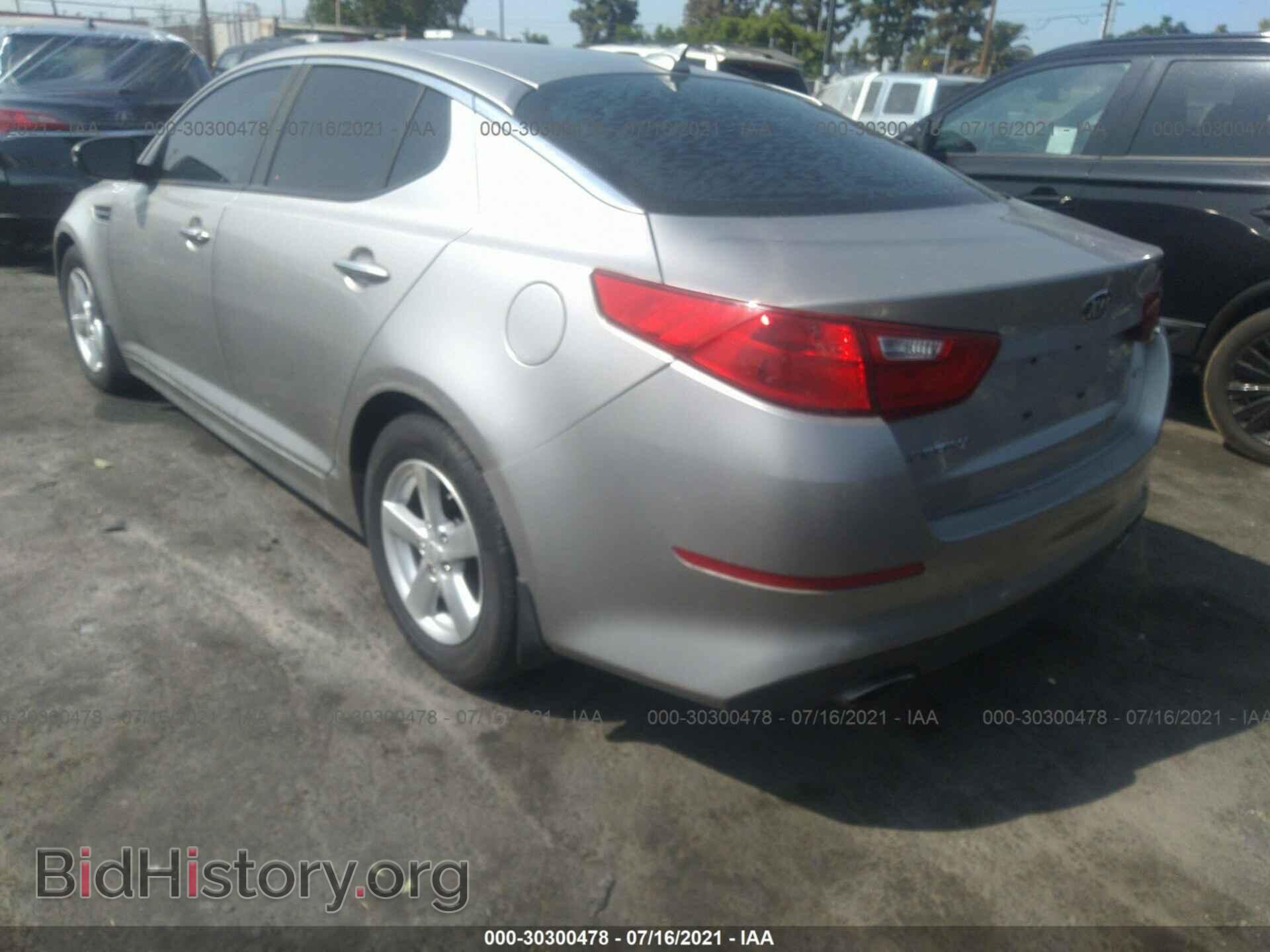 2015 KIA OPTIMA - VIN: KNAGM4A73F5556446 - Фото 3