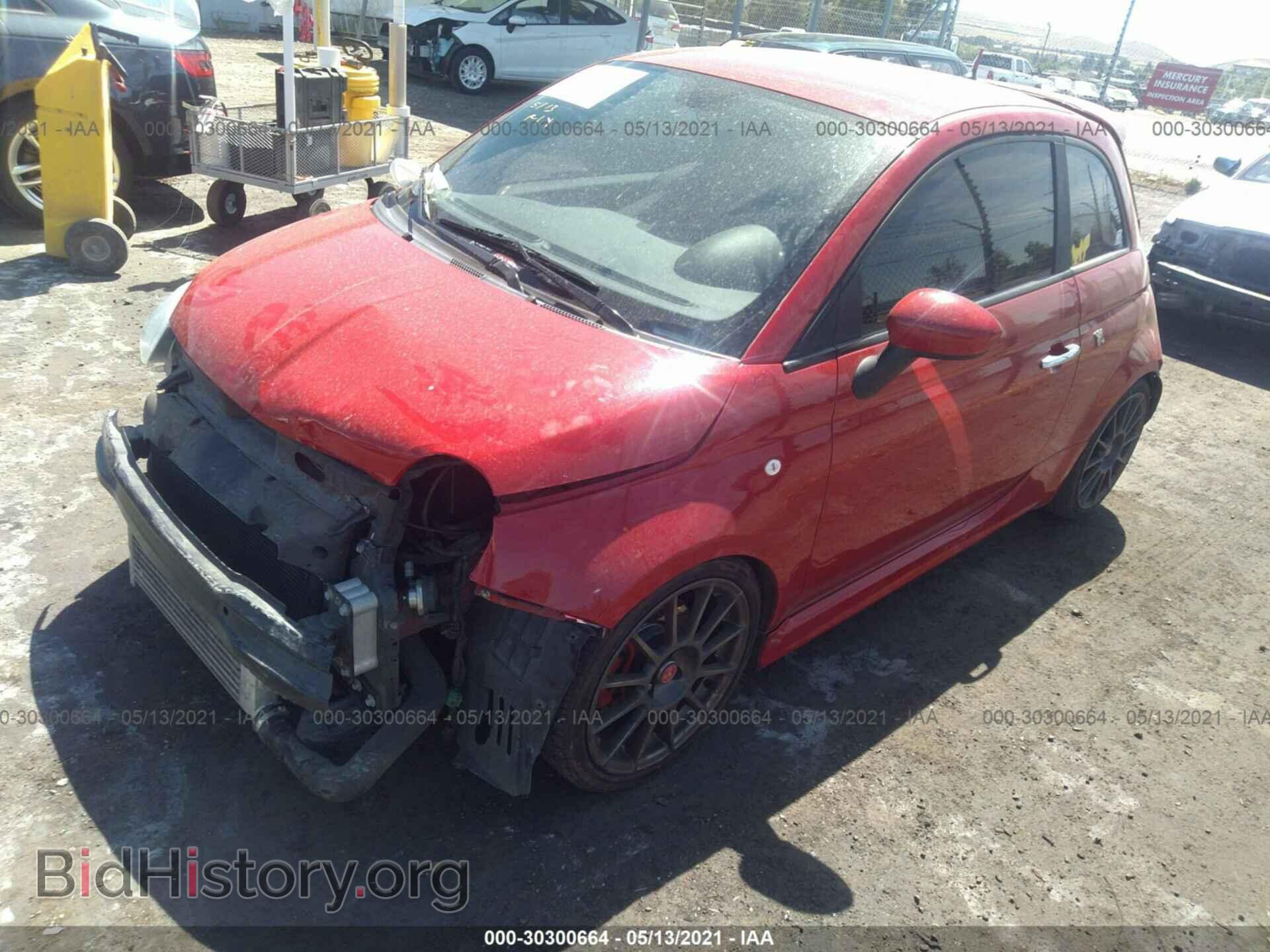 2015 FIAT 500 - VIN: 3C3CFFFH5FT508931 - Фото 2