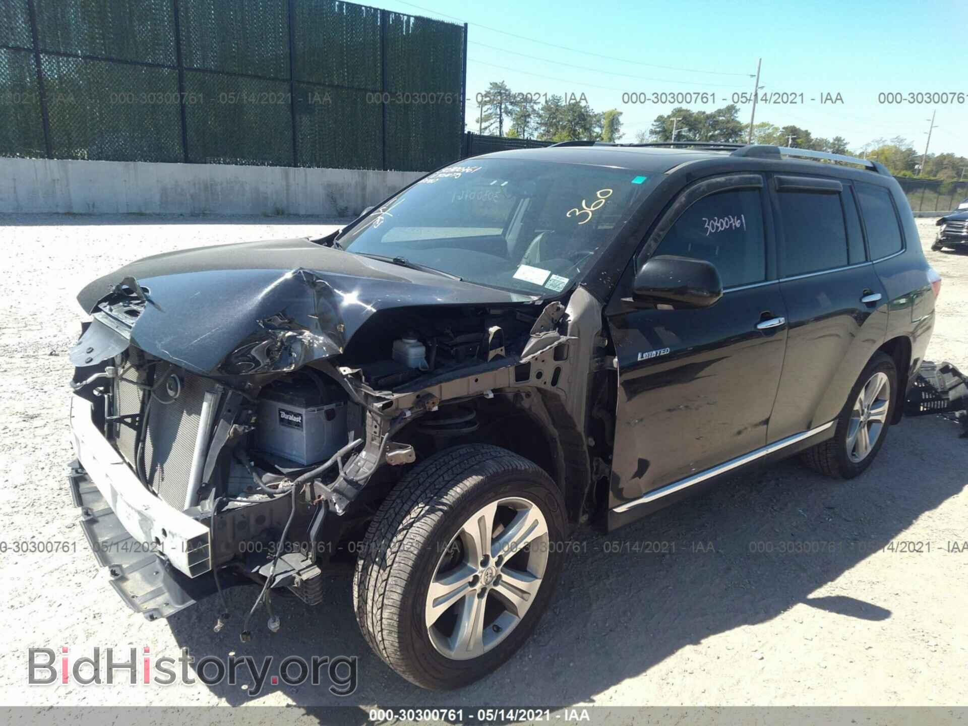 2011 TOYOTA HIGHLANDER - VIN: 5TDDK3EH1BS068836 - Фото 2