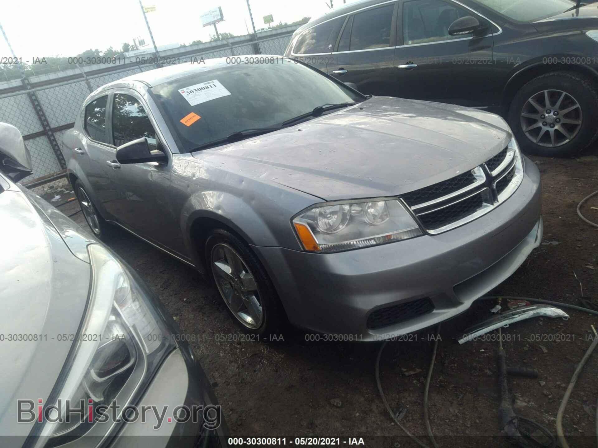 Фотография 1C3CDZABXDN576830 - DODGE AVENGER 2013