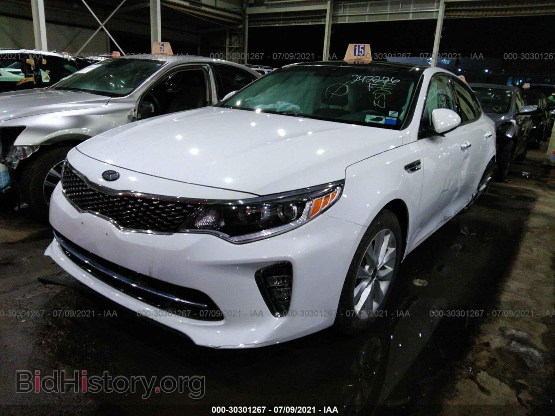 2018 KIA OPTIMA - VIN: 5XXGT4L0000242206 - Фото 2
