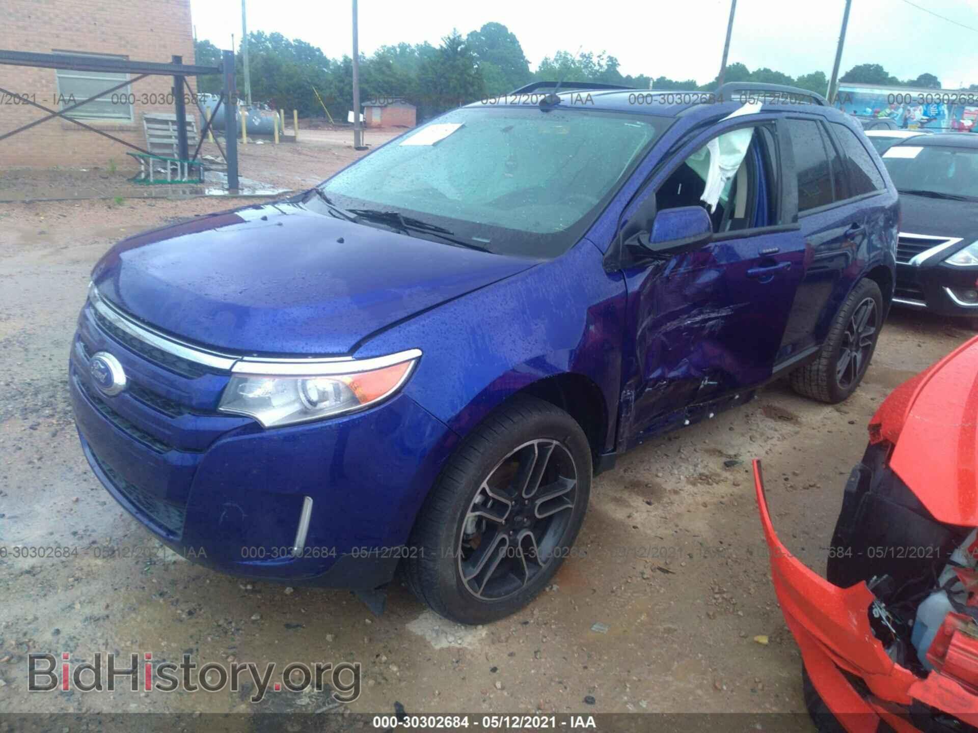 2014 FORD EDGE - VIN: 2FMDK3JC7EBB34687 - Фото 2