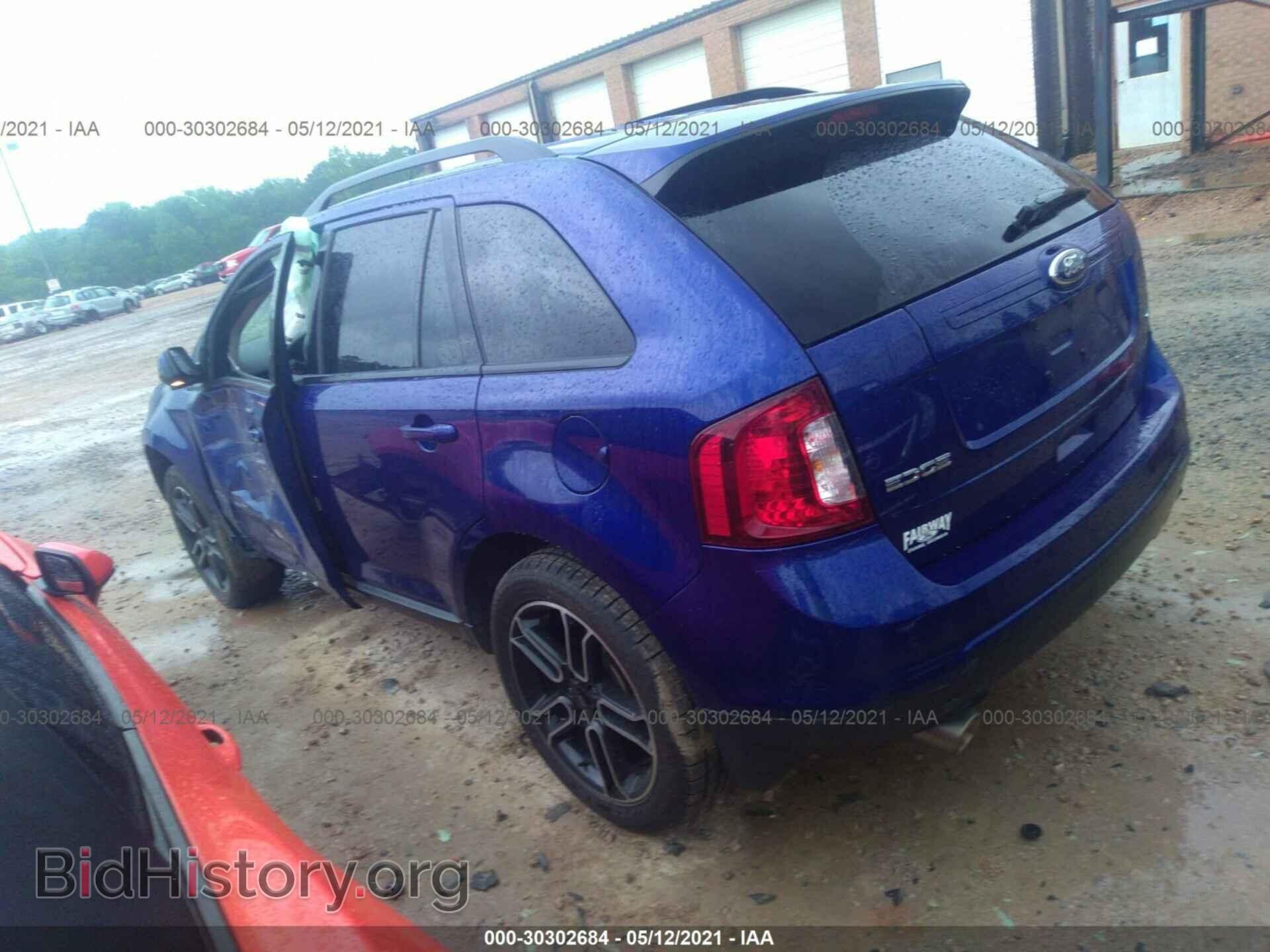 2014 FORD EDGE - VIN: 2FMDK3JC7EBB34687 - Фото 3