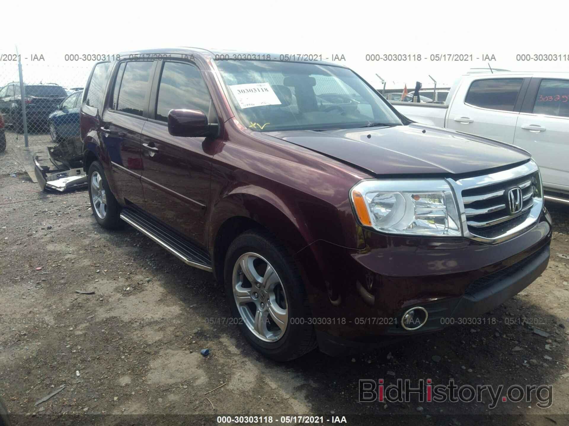 Фотография 5FNYF4H67CB051079 - HONDA PILOT 2012