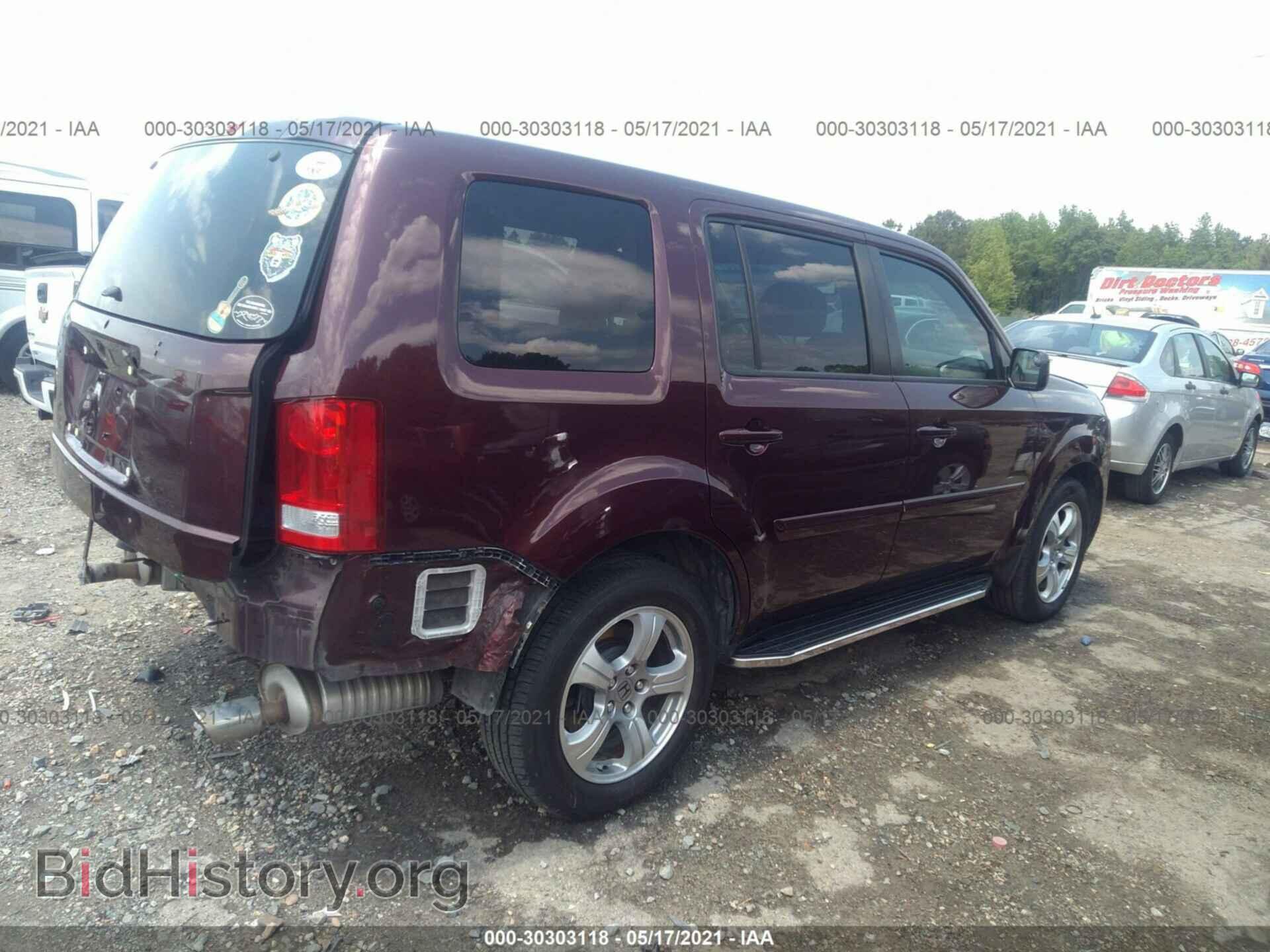 2012 HONDA PILOT - VIN: 5FNYF4H67CB051079 - Фото 4