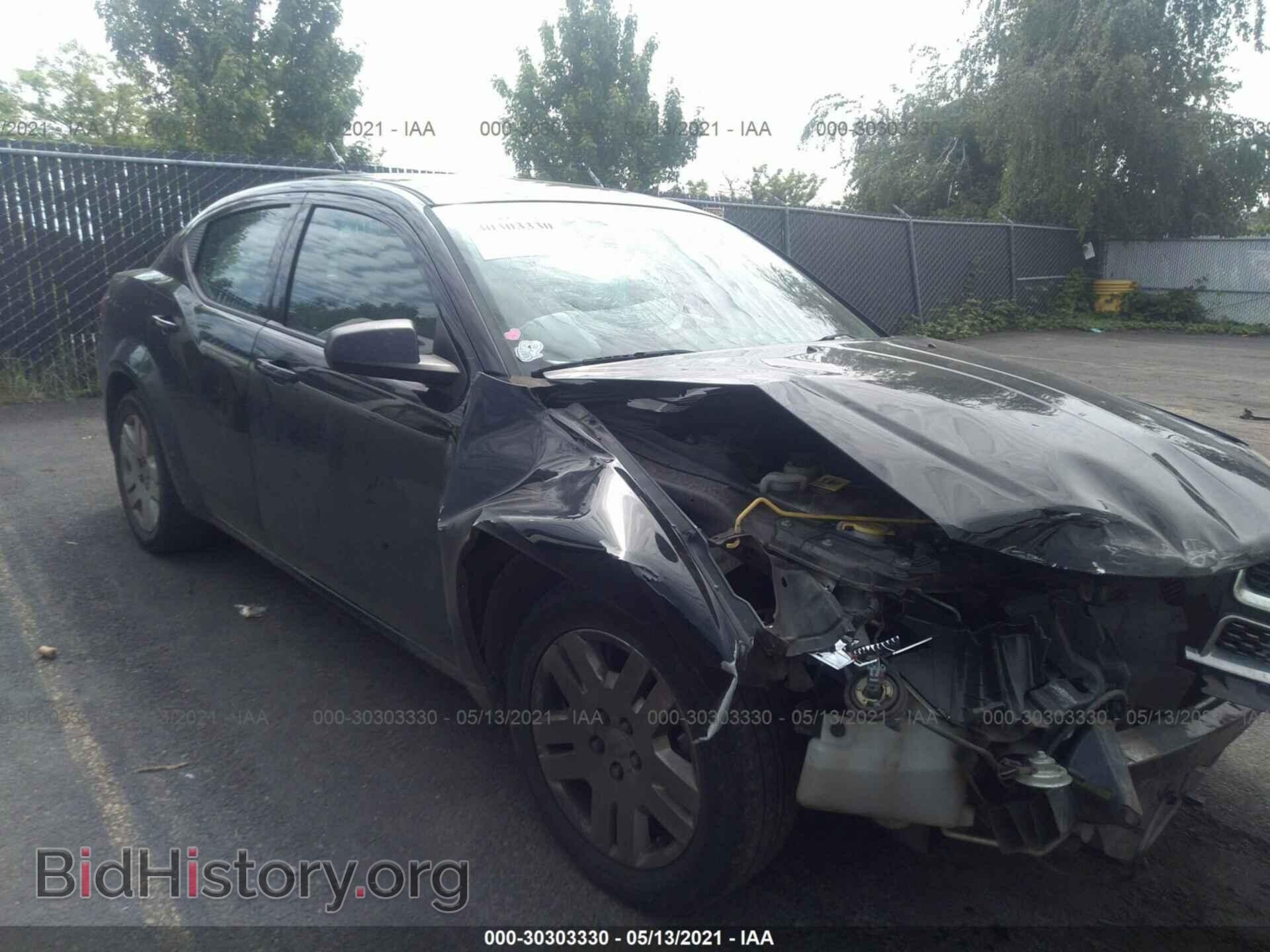 Фотография 1C3CDZAB7DN756802 - DODGE AVENGER 2013