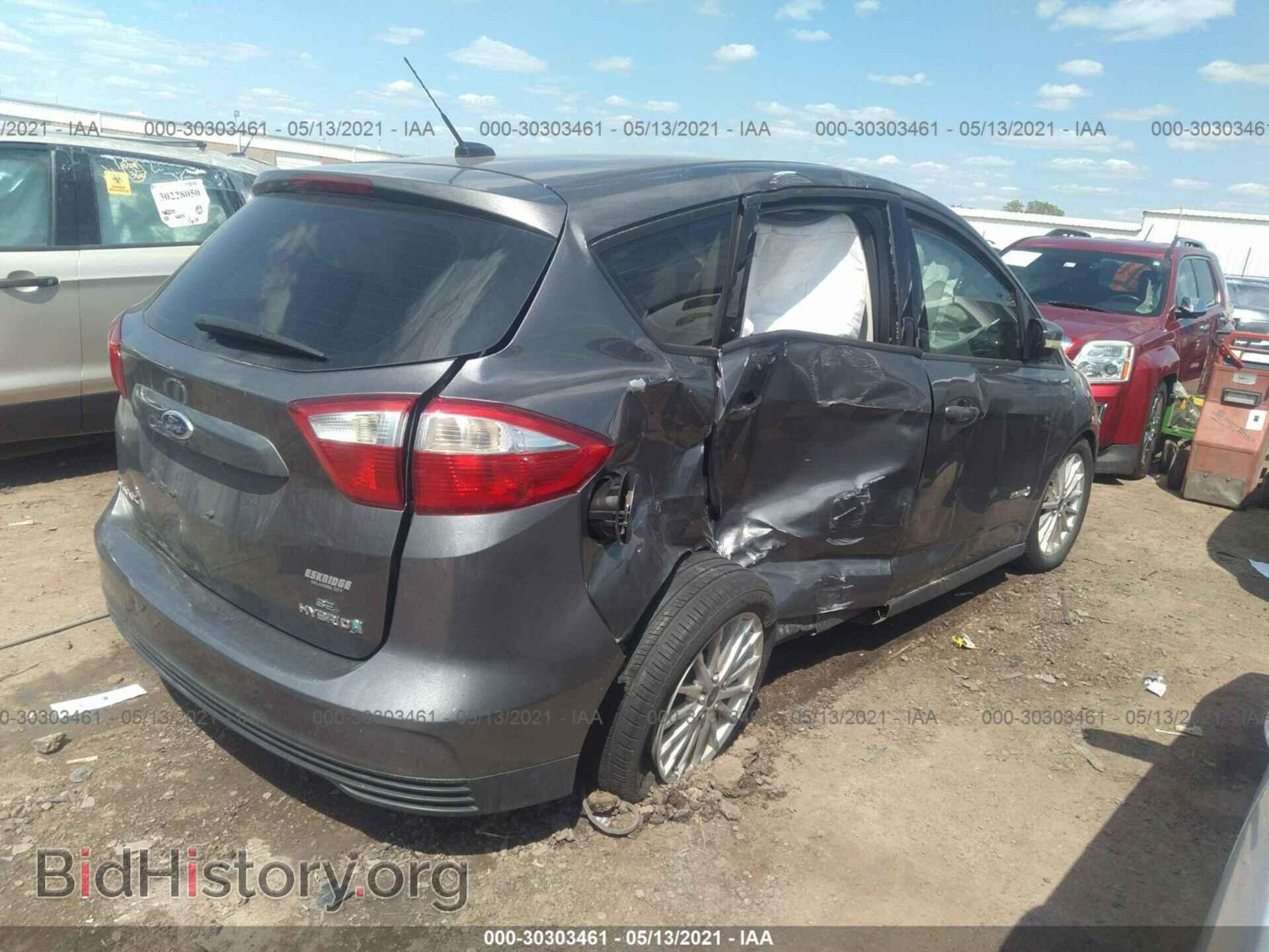 2013 FORD C-MAX HYBRID - VIN: 1FADP5AU6DL549191 - Фото 4