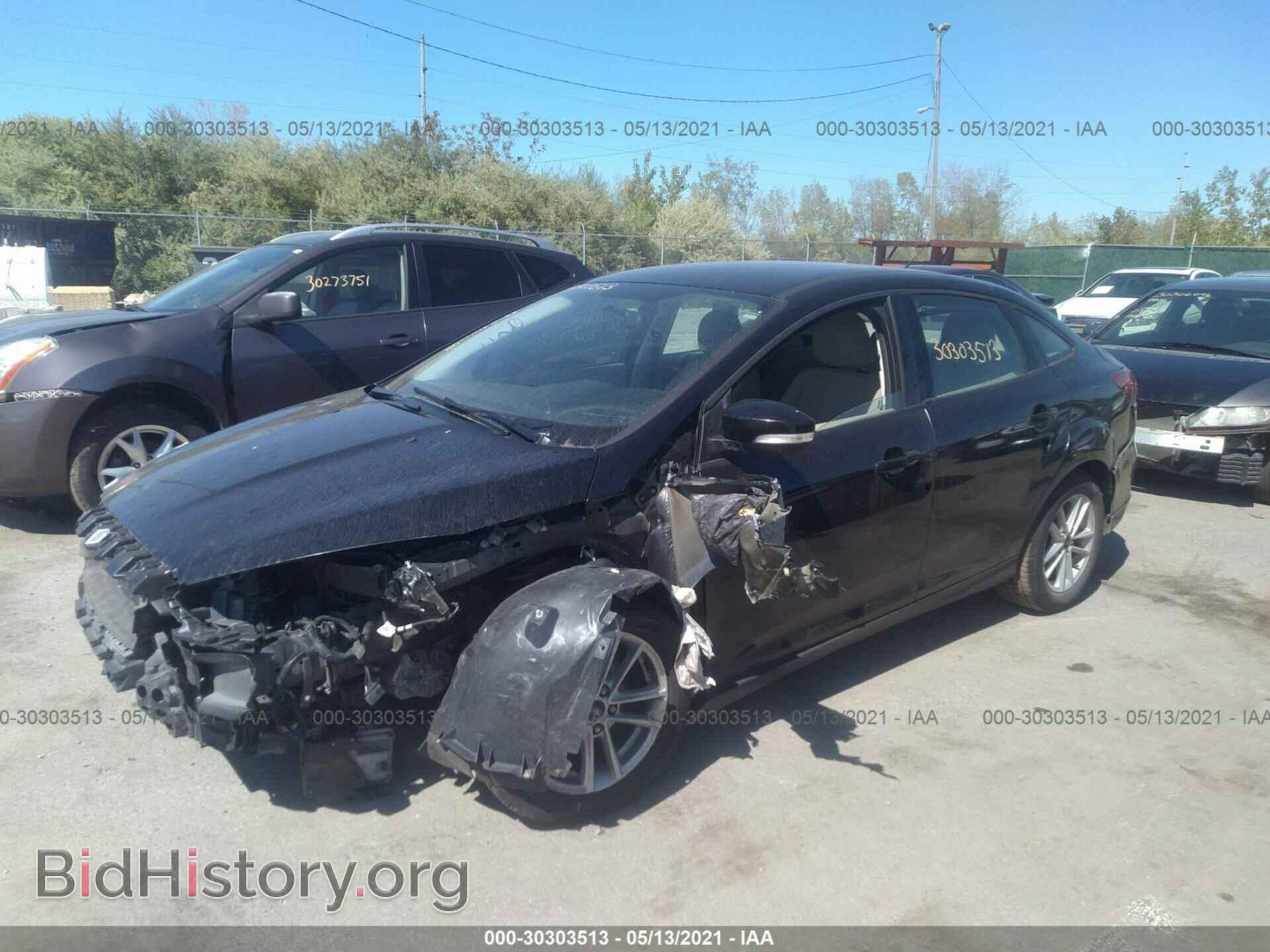 2017 FORD FOCUS - VIN: 1FADP3F23HL340198 - Фото 2