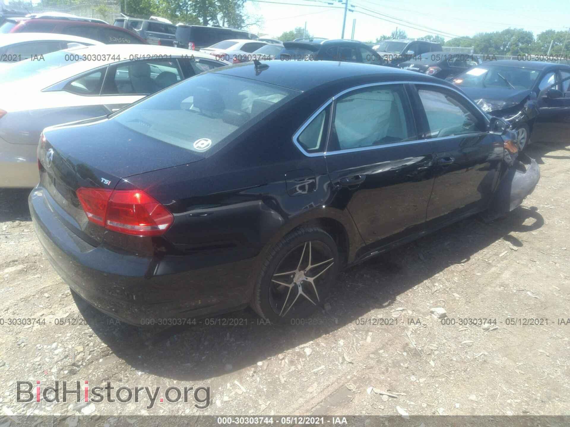 2014 VOLKSWAGEN PASSAT - VIN: 1VWAT7A37EC032024 - Фото 4