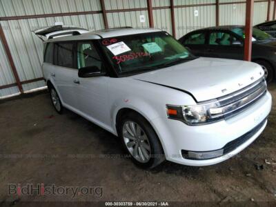 2019 Ford FLEX SEL, white — VIN 2FMGK5C85KBA06767, IAAI