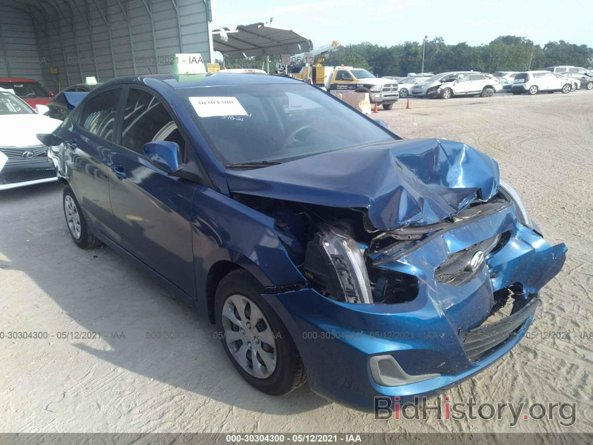 Photo KMHCT4AE3GU967884 - HYUNDAI ACCENT 2016