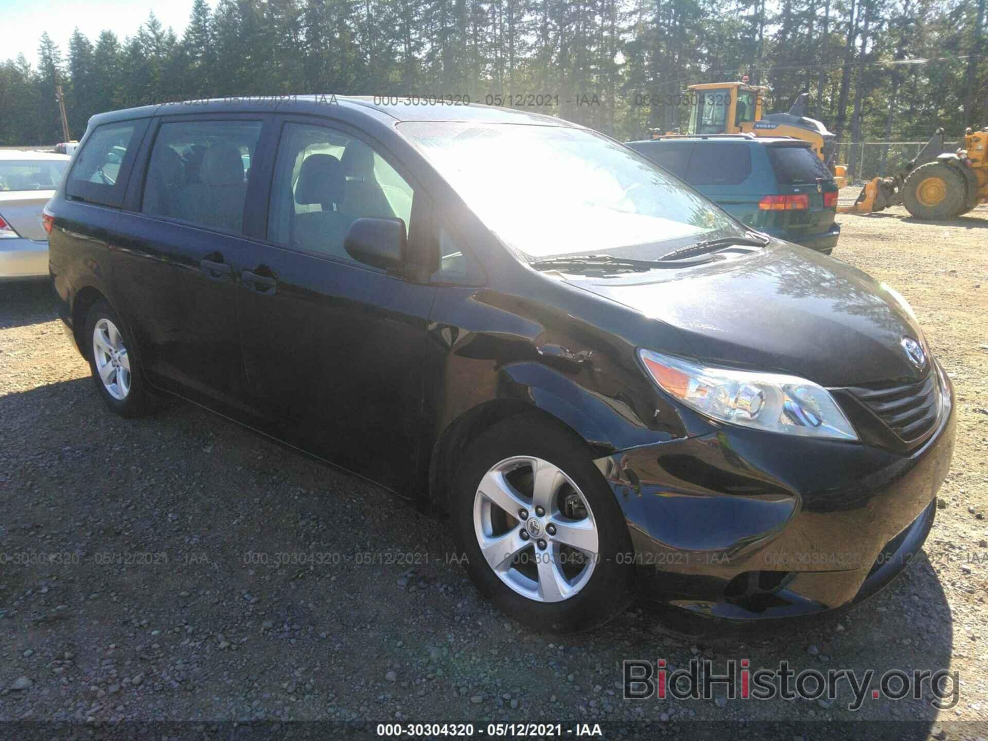 Photo 5TDZK3DC8GS714246 - TOYOTA SIENNA 2016