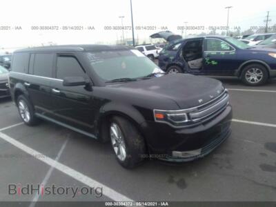2013 Ford FLEX Limited, черный — VIN 2FMGK5D88DBD08023, IAAI