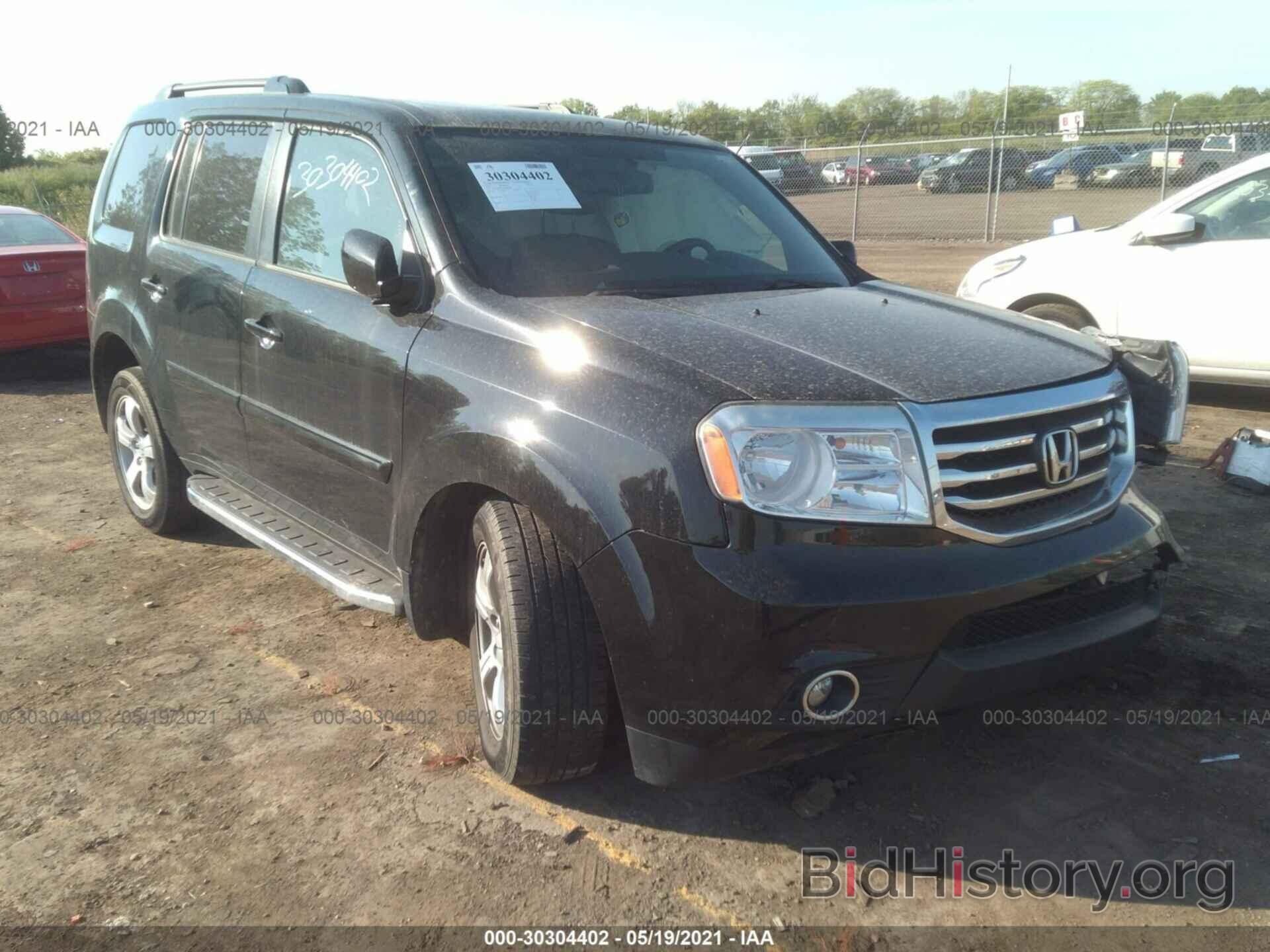 Photo 5FNYF4H7XDB019074 - HONDA PILOT 2013