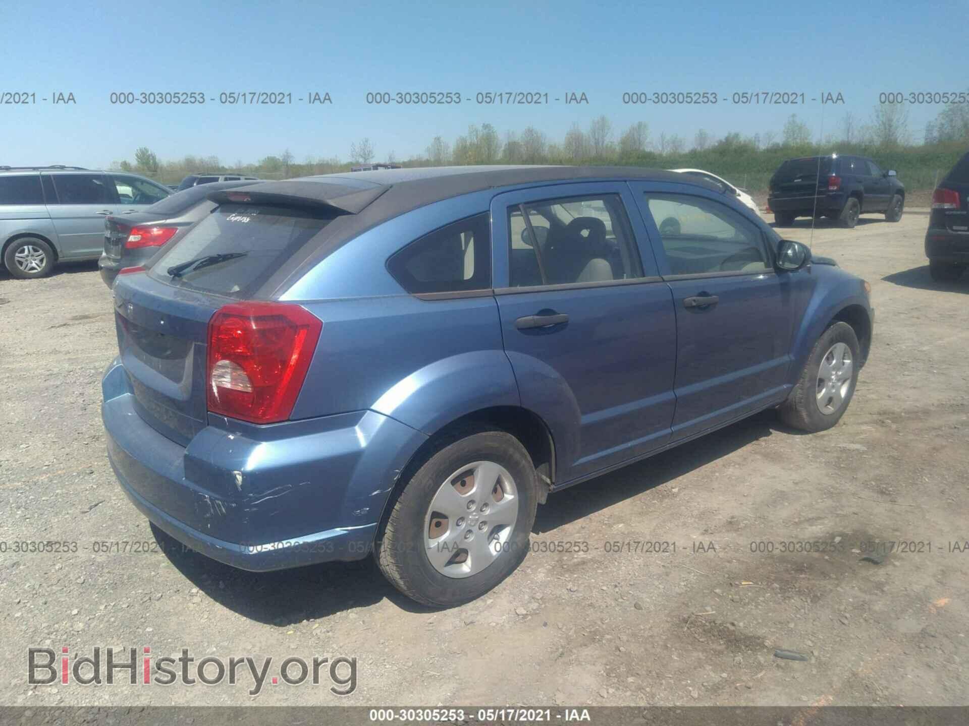 2007 DODGE CALIBER - VIN: 1B3HB28B97D367093 - Фото 4