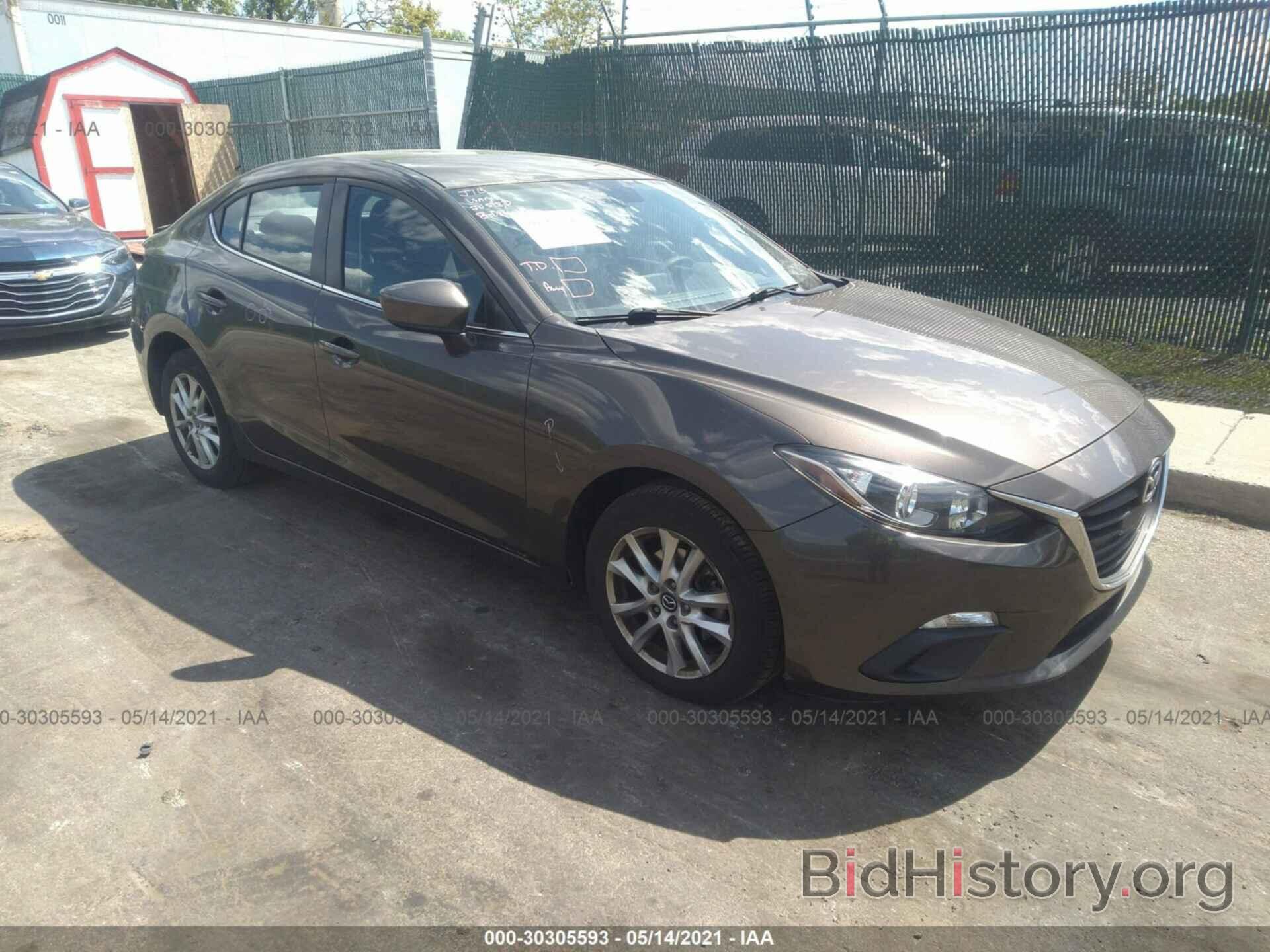 Photo JM1BM1U72G1279904 - MAZDA MAZDA3 2016