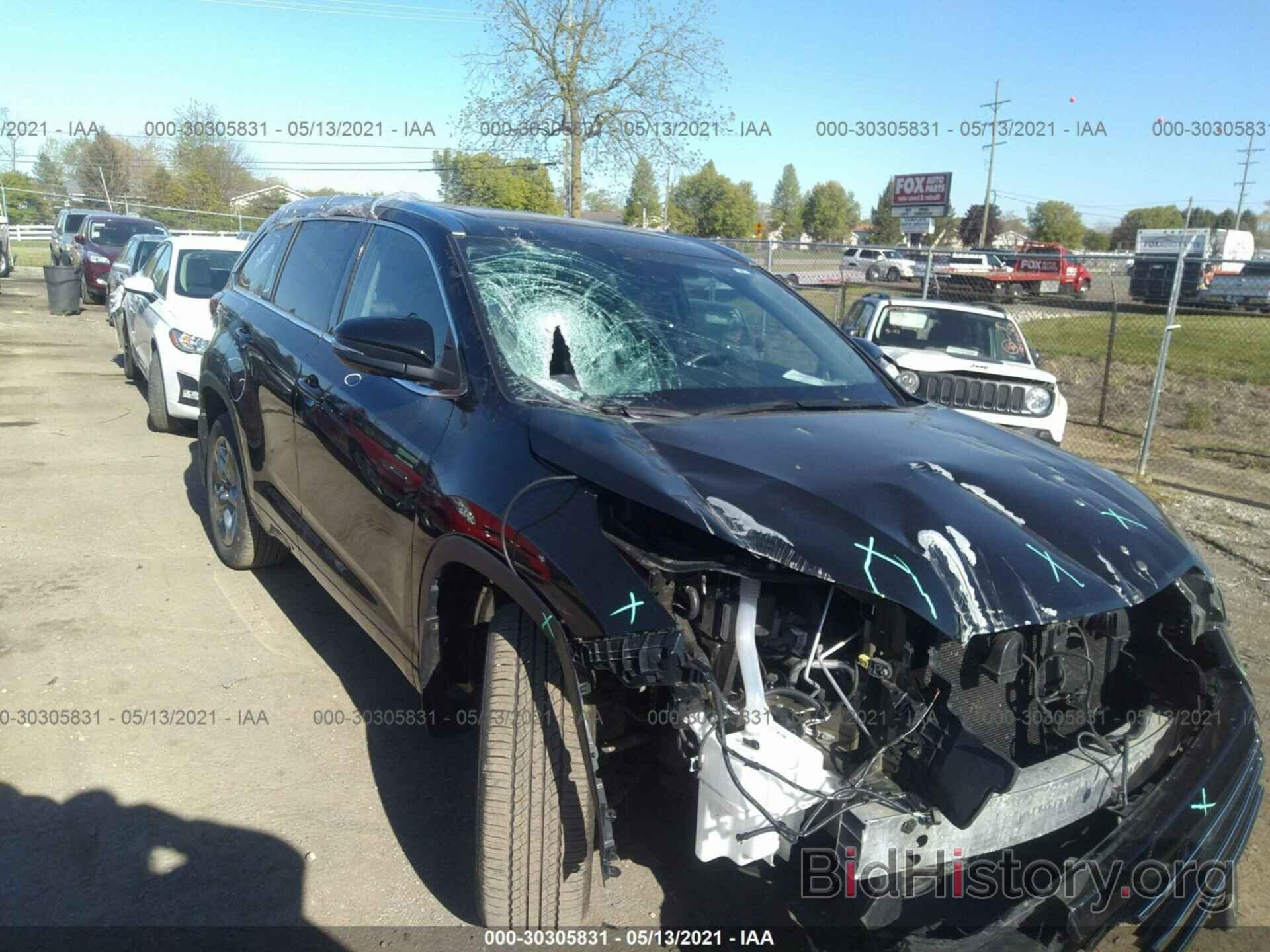 Photo 5TDDZRFH9HS413293 - TOYOTA HIGHLANDER 2017